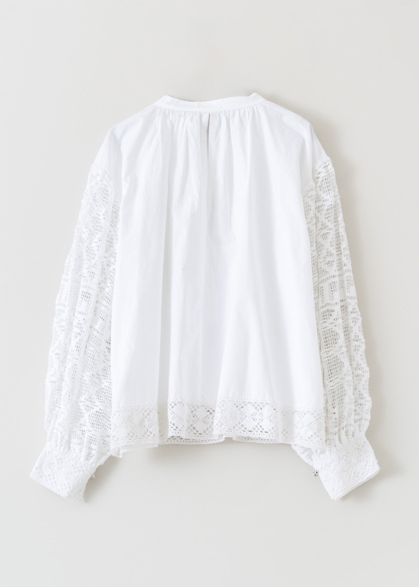Geometric Lace Joint Top