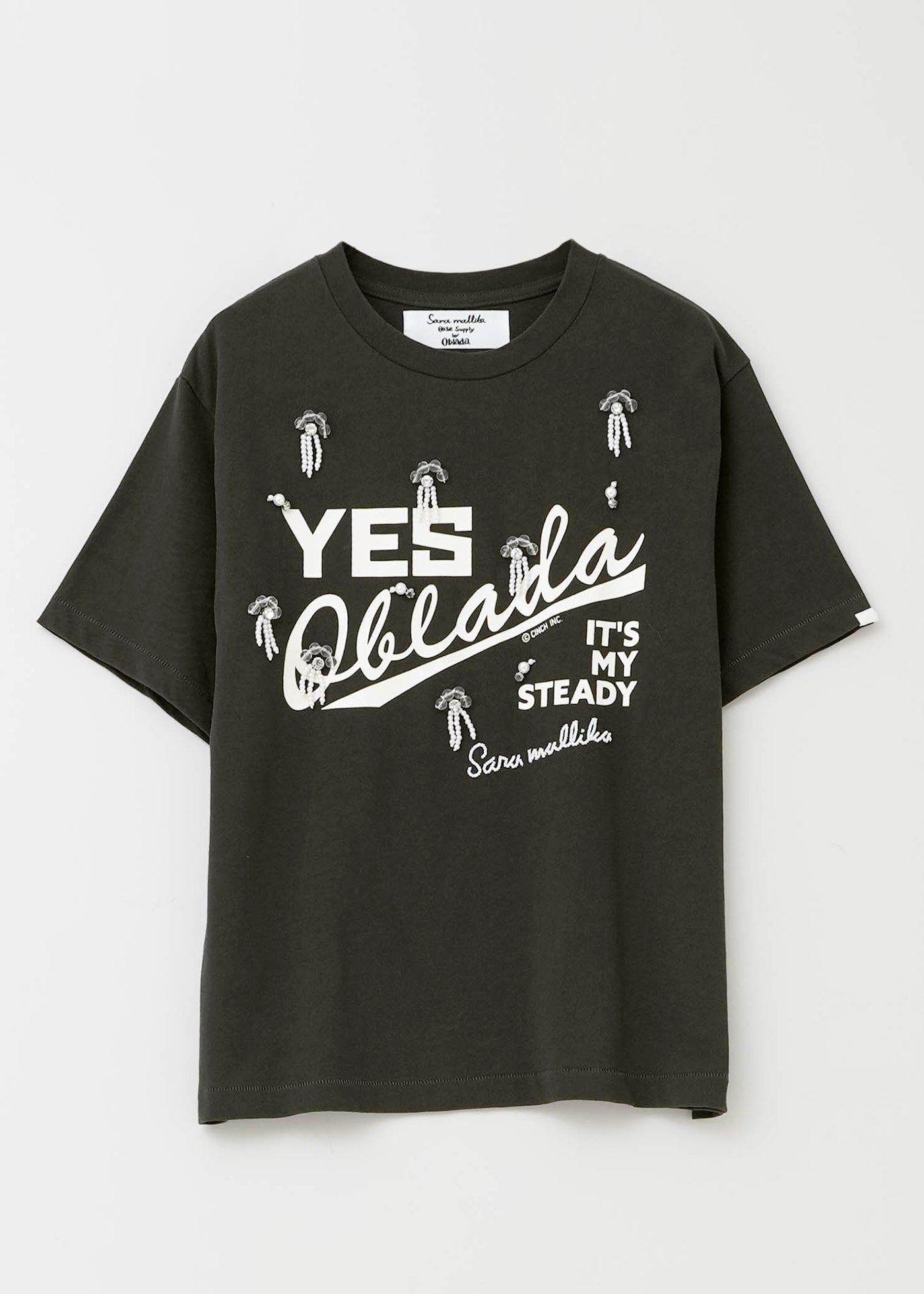 Beads Embroidery T-Shirt