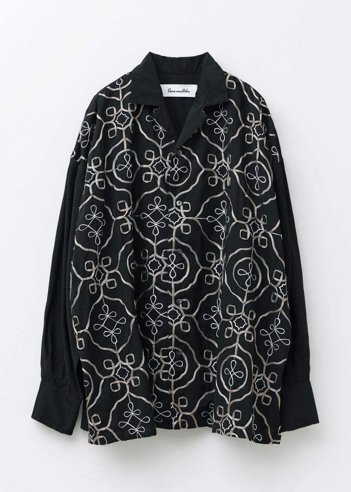 【9/24 10時発売】Satin Ribbon Embroidery Shirts