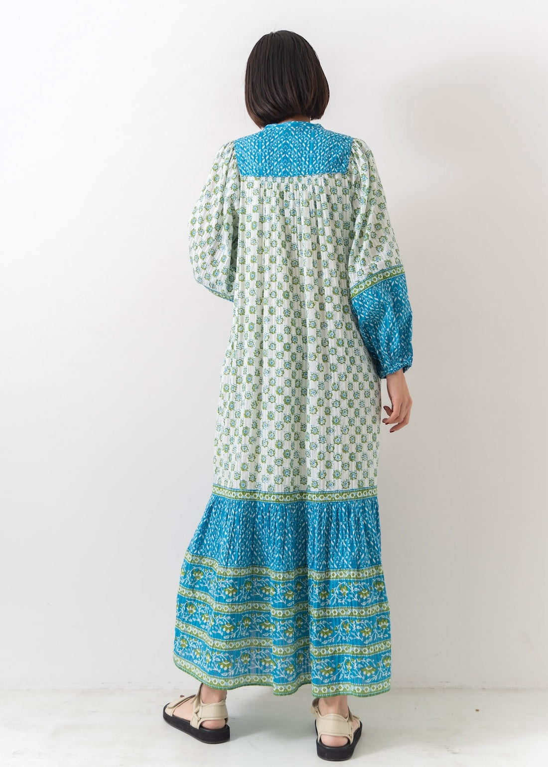Cotton Kika Ethnic Print Dress