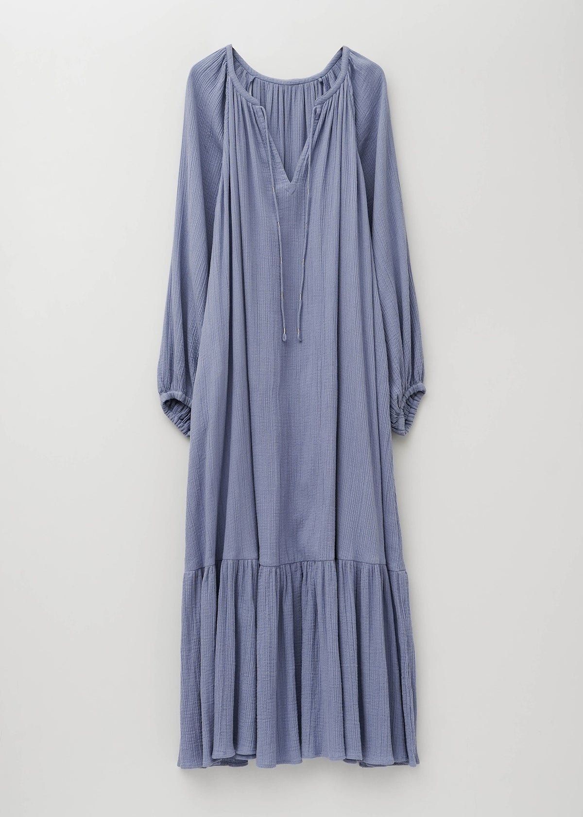 Cotton Gauze Long Dress | Pasand by ne Quittez pas | パサンドバイ 