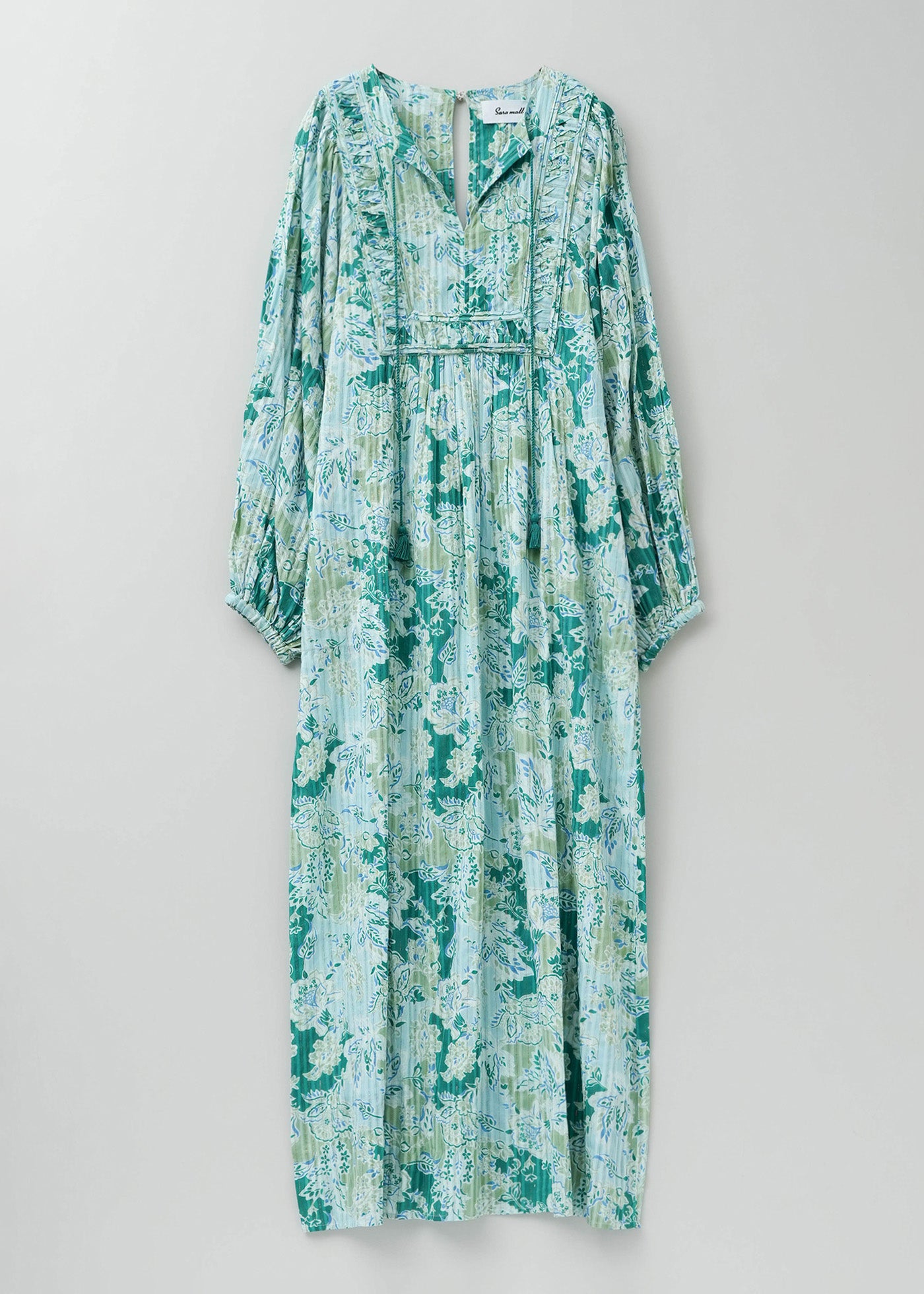 【5月上旬お届け予定】Cotton Bohemian Flower Print Dress