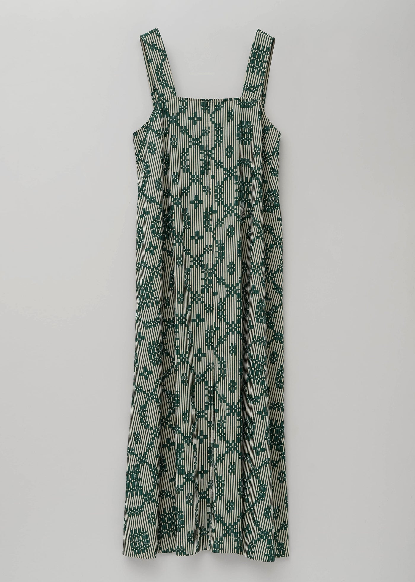 ミセレページ⭐︎⭐︎ Cotton Flower Signal Print Sleeveless Dress | Pasand by ne Quittez