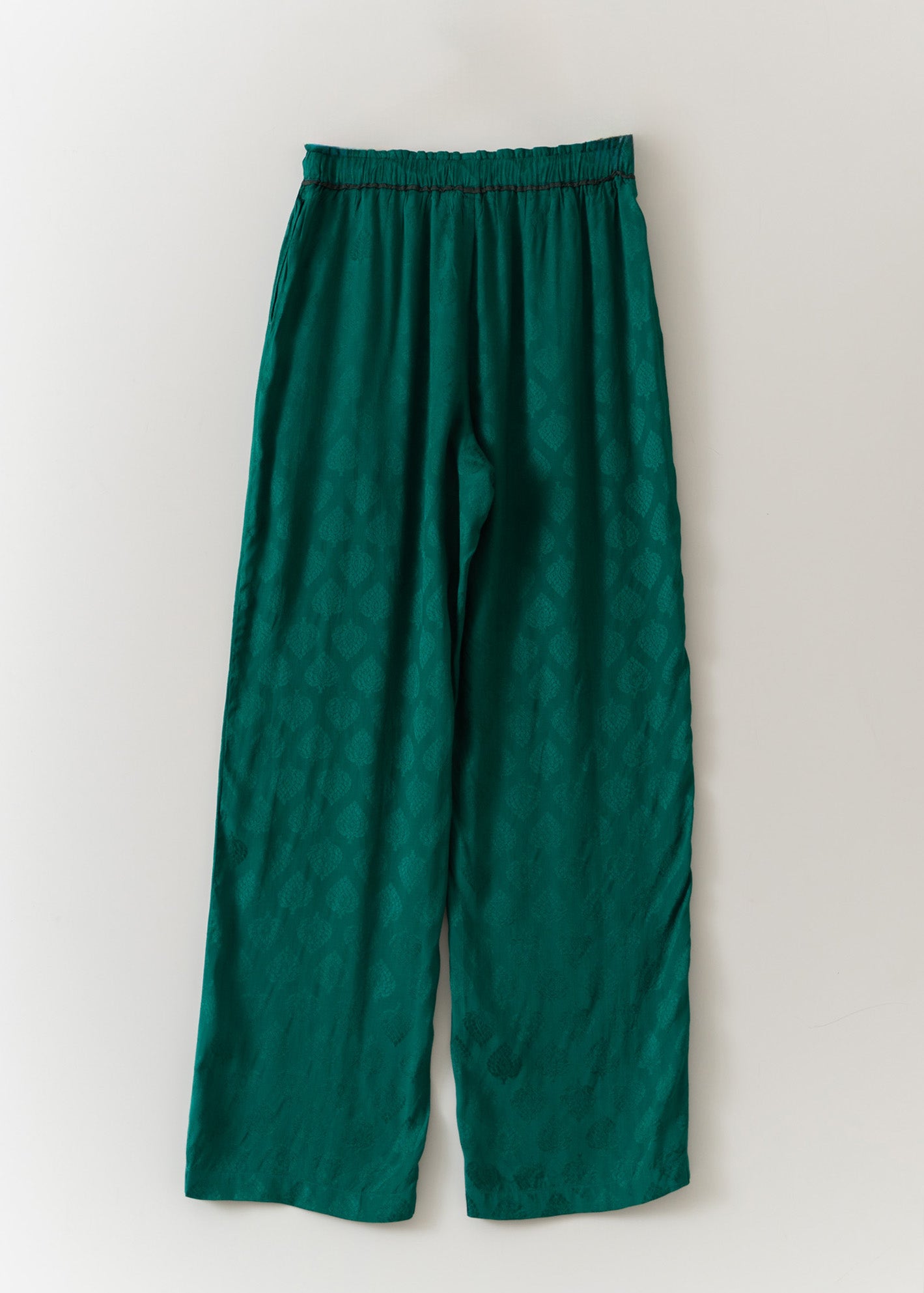 Rayon Jacquard Relax Pants