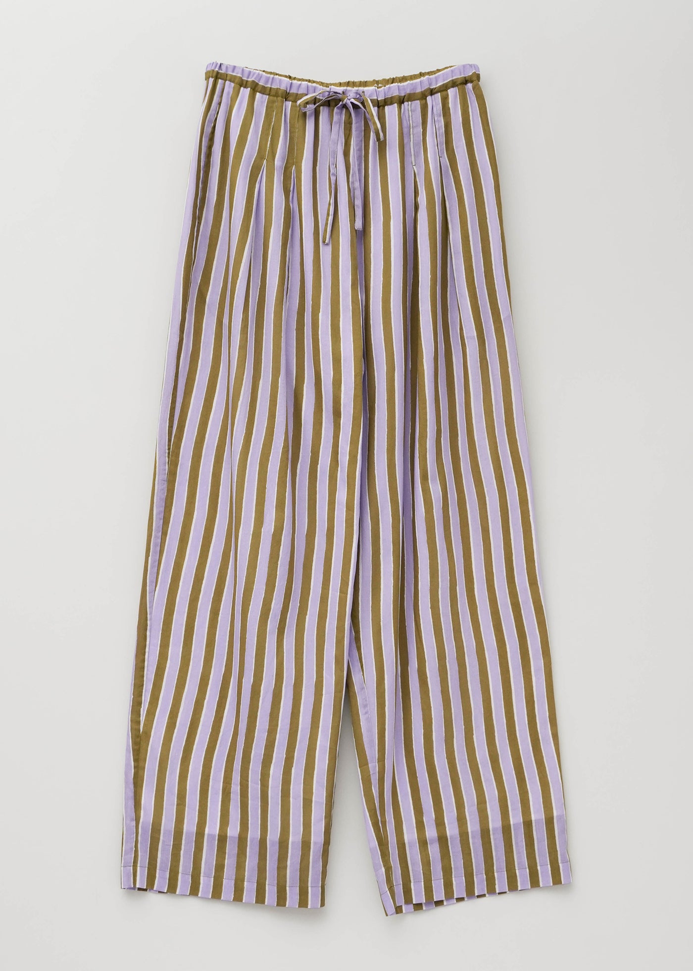 【5月上旬お届け予定】Cotton Wave Stripe Print Pants