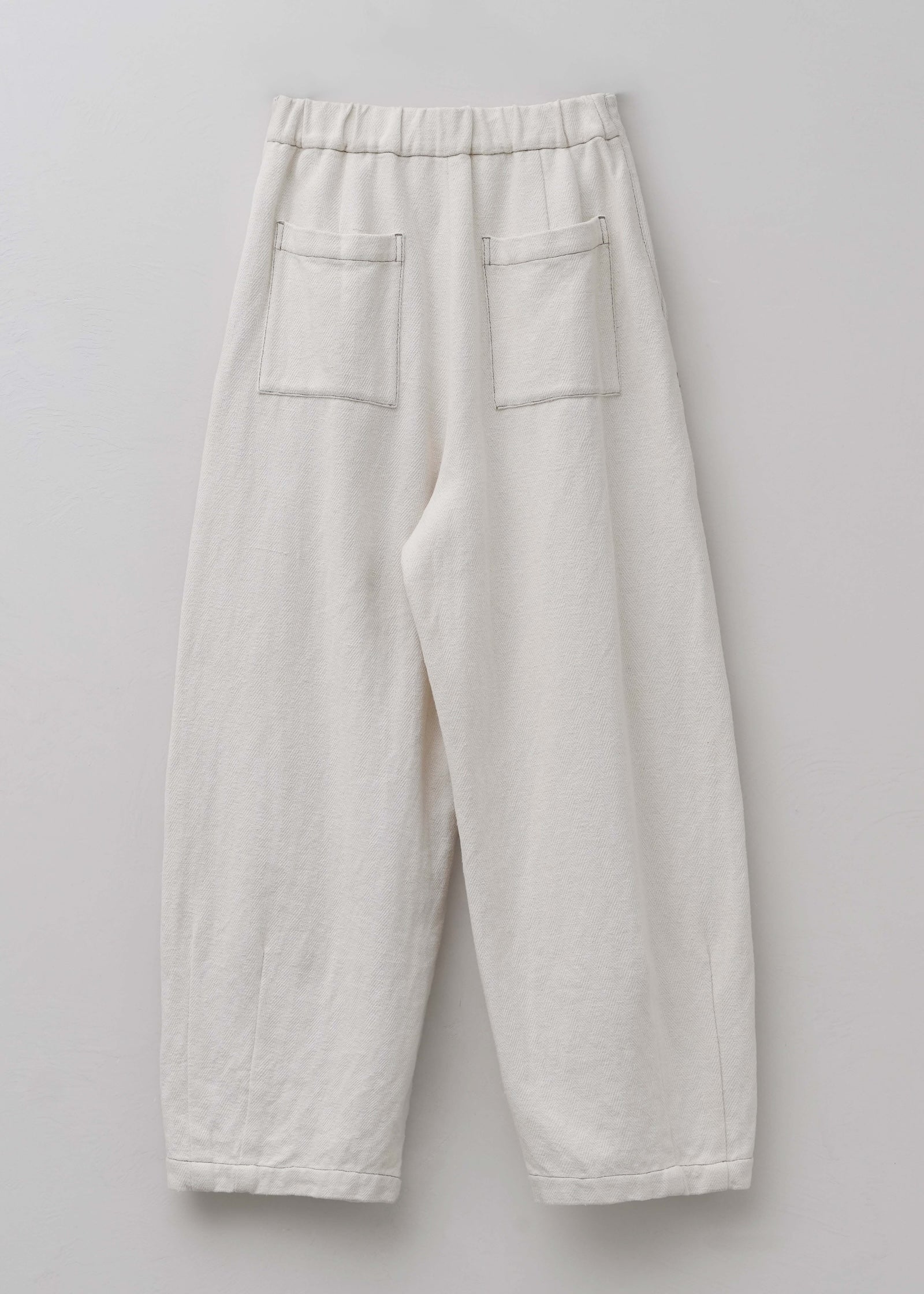 【9/10 10時発売】Heavy Cotton Jacquard Cord Embroidery Pants
