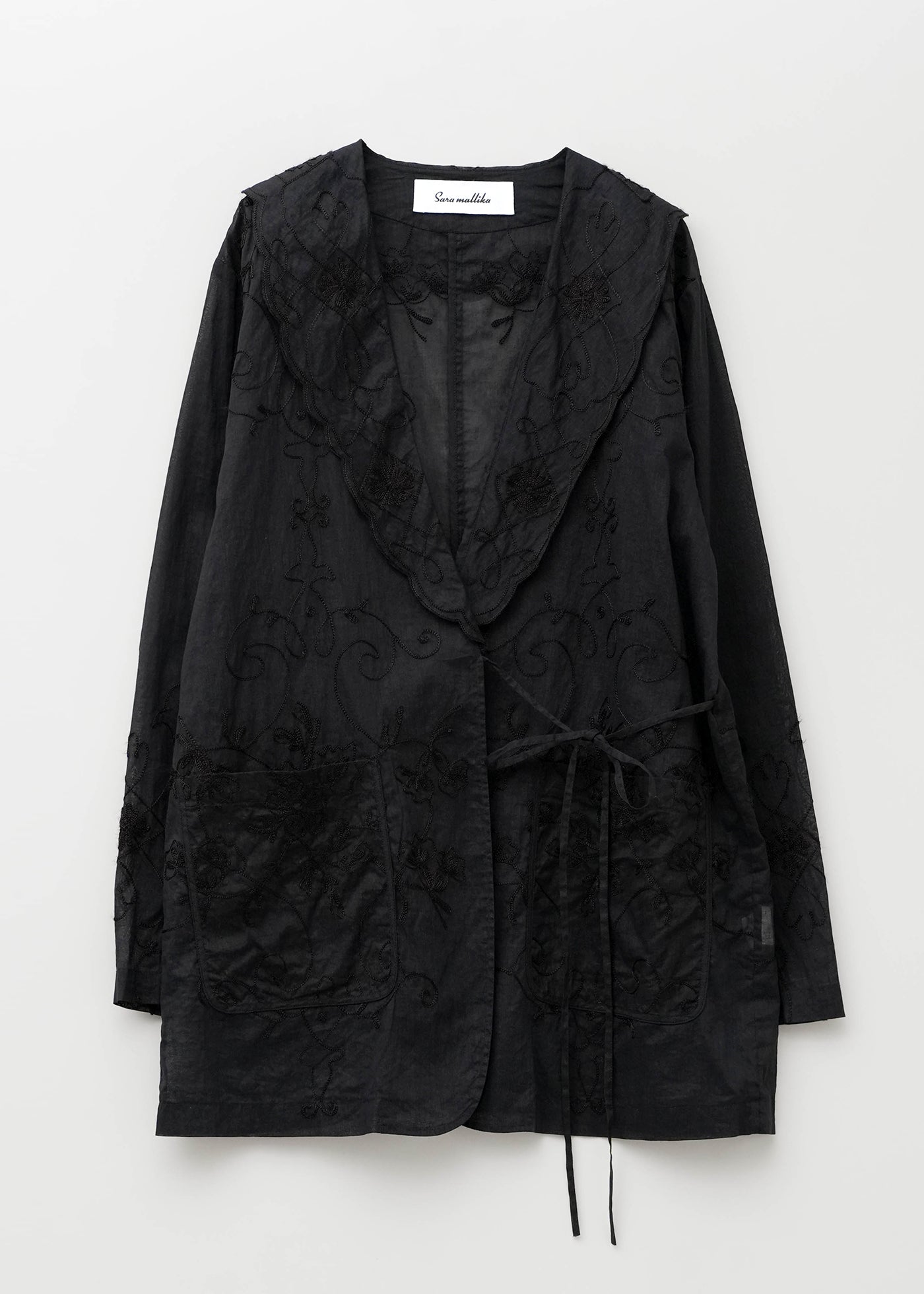 Organza Aari Embroidery Jacket