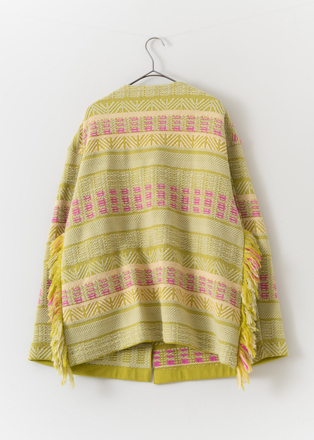 Border Fringe Cardigan