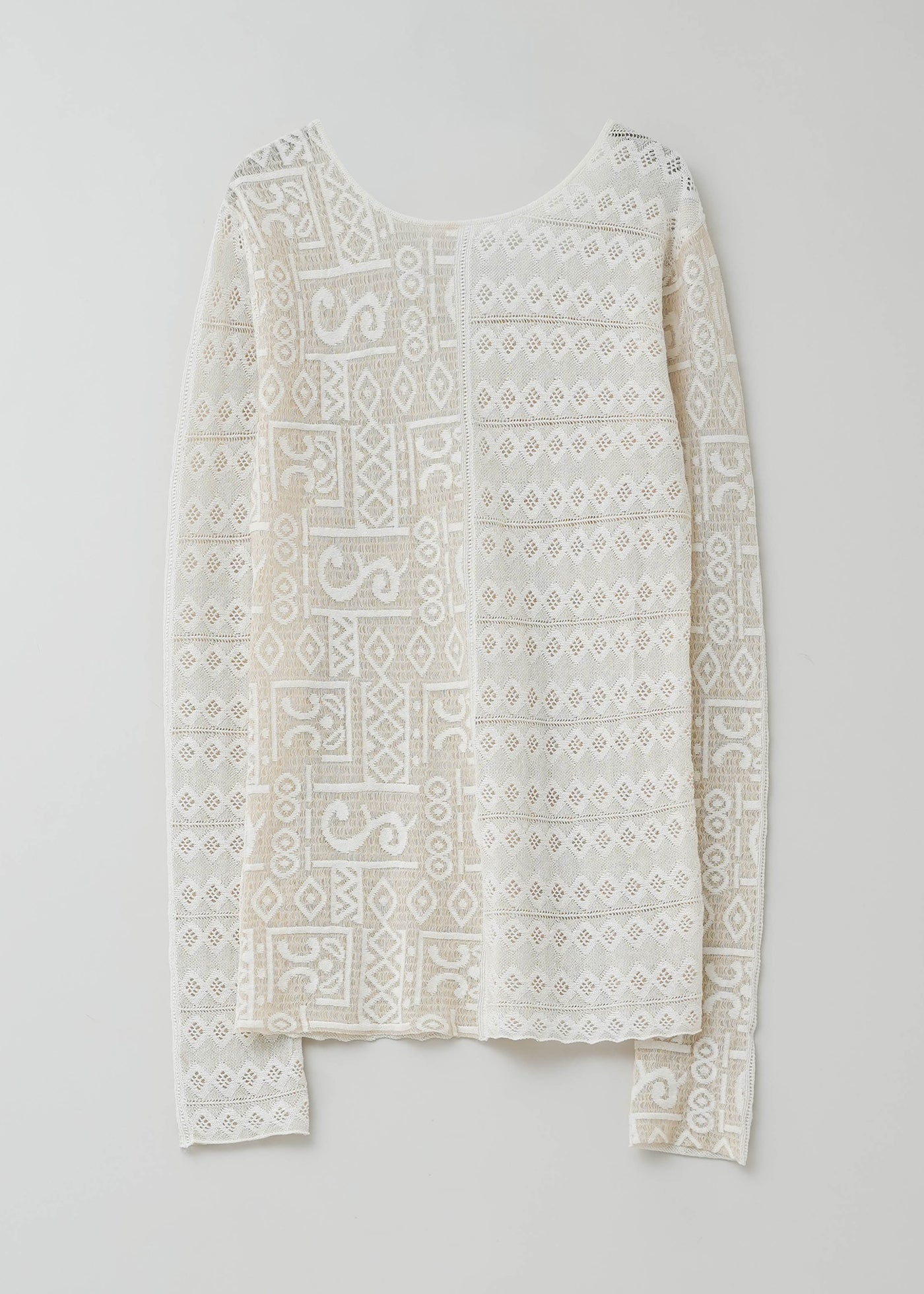 Double Lace Knit Top