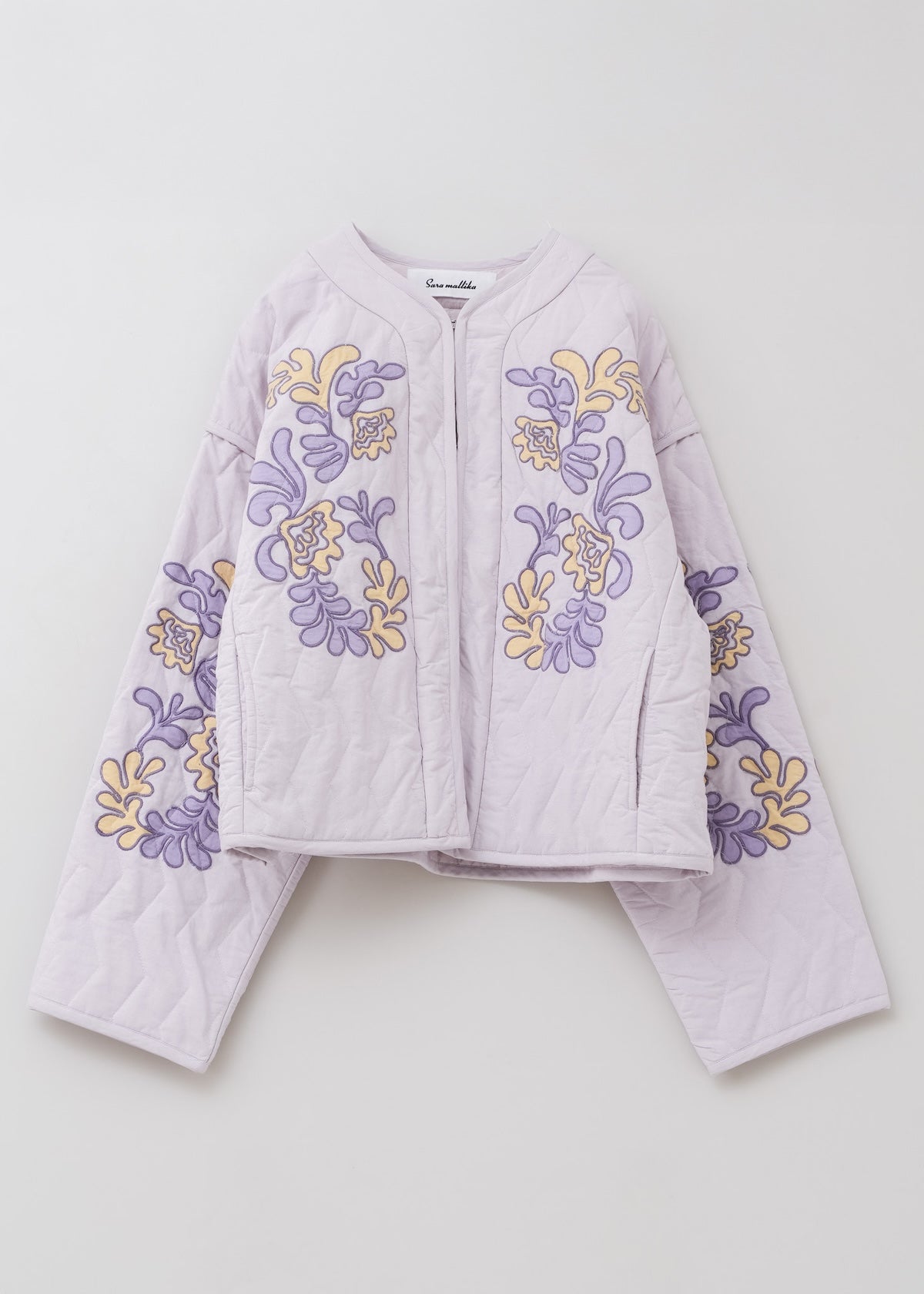 Sara mallika 刺繍入りキルティングジャケット（COLLAGE 
