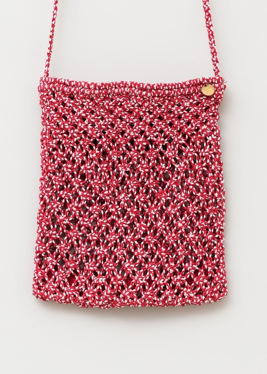 Bicolor Cord Macrame Sakoche Bag
