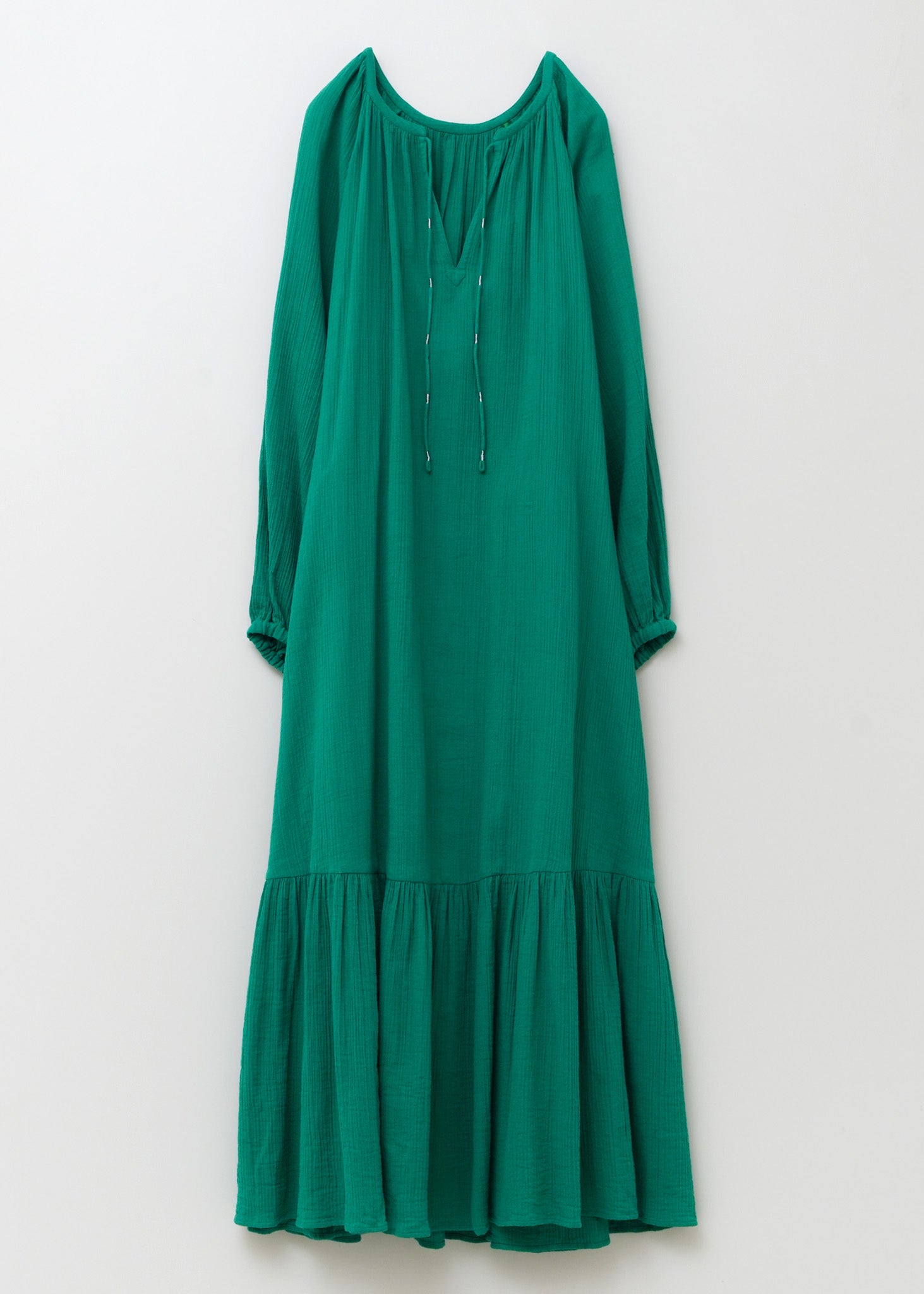 Cotton Gauze Long Dress