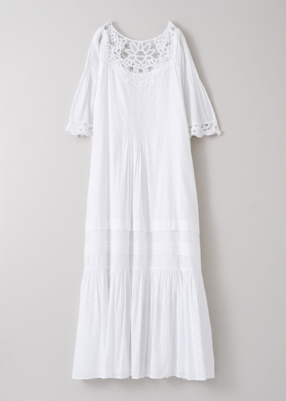 Cotton Batten Lace Dress | Pasand by ne Quittez pas | パサンドバイ 