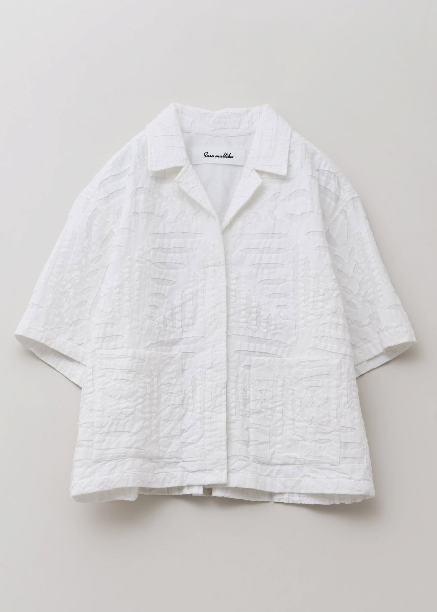 Cotton Applique Cutwork Top