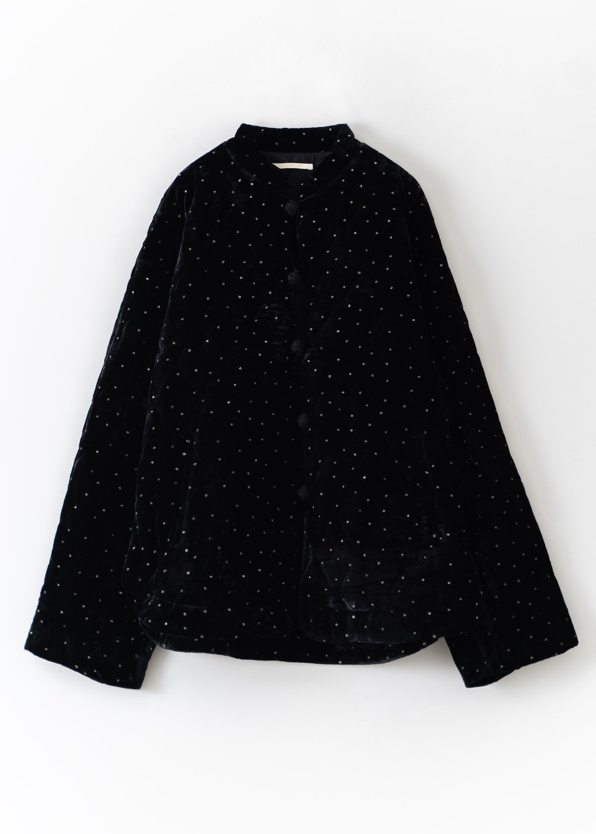 Velvet Glitter Print Jacket | Pasand by ne Quittez pas | パサン 