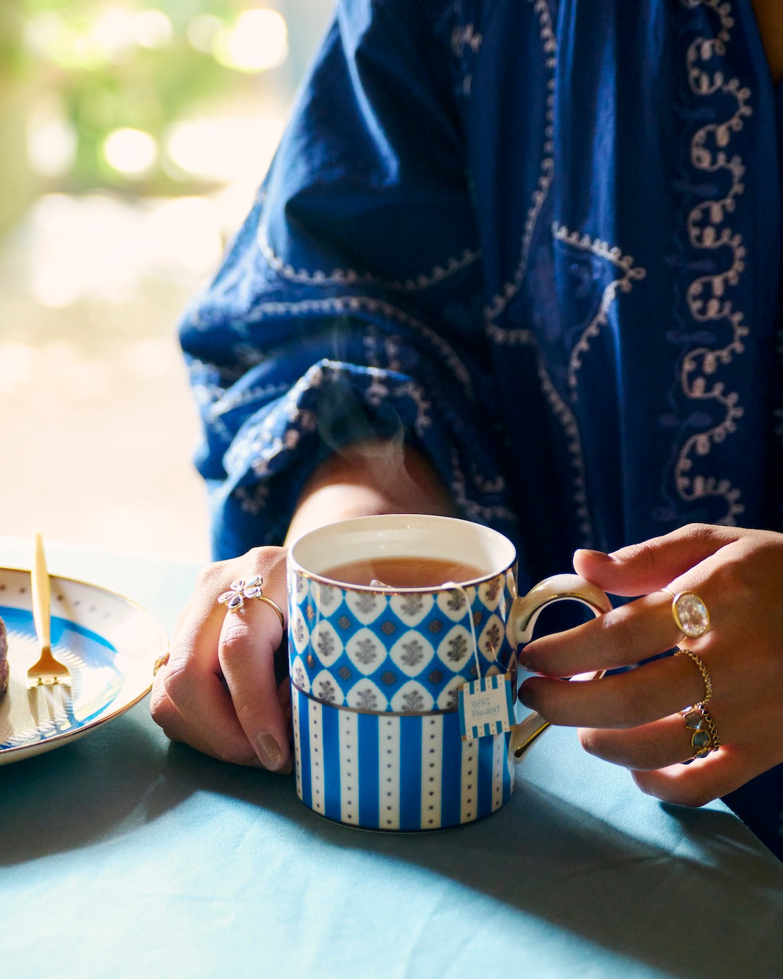 Eriko Kawakami × Pasand Home Kundan Stars Tea Mug