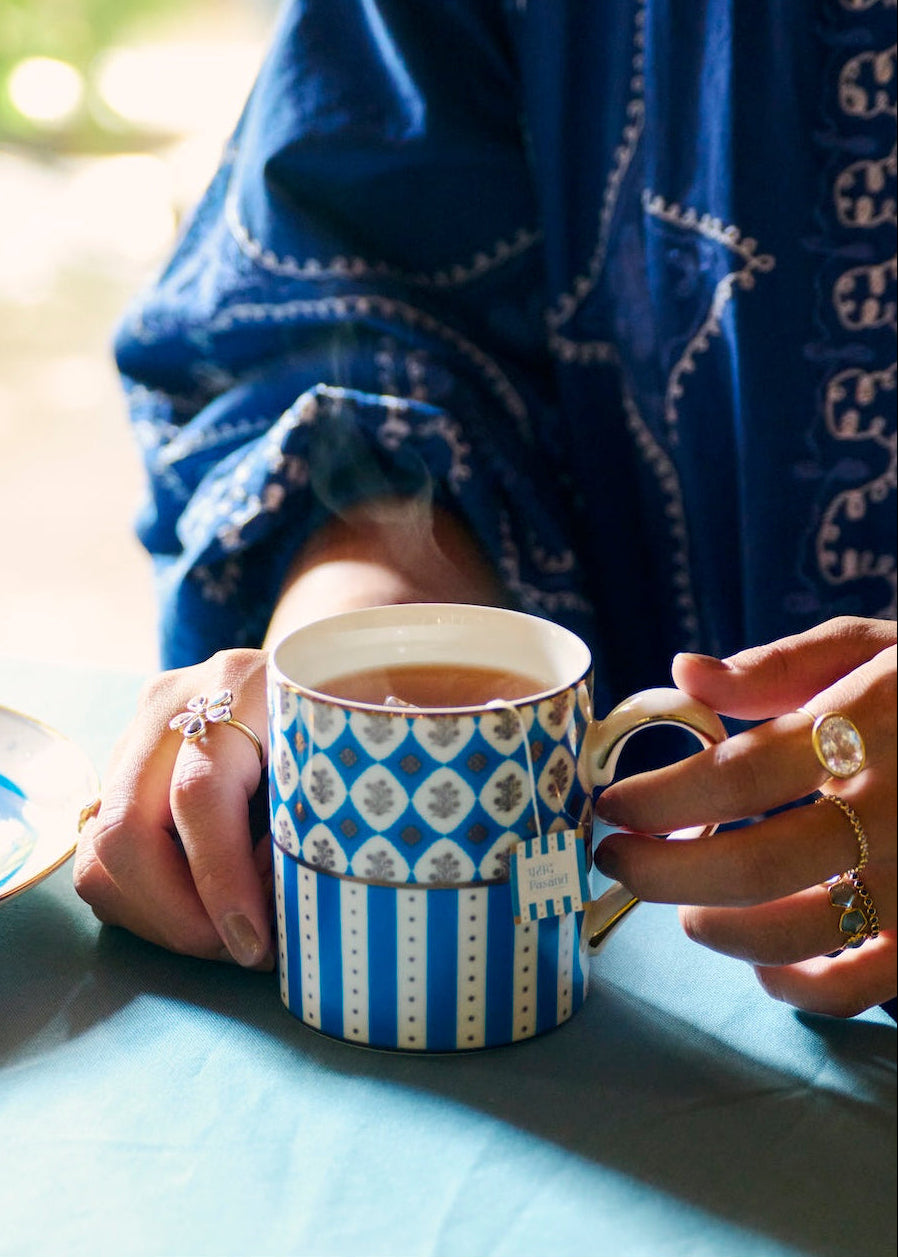 Eriko Kawakami × Pasand Home Kundan Stars Tea Mug