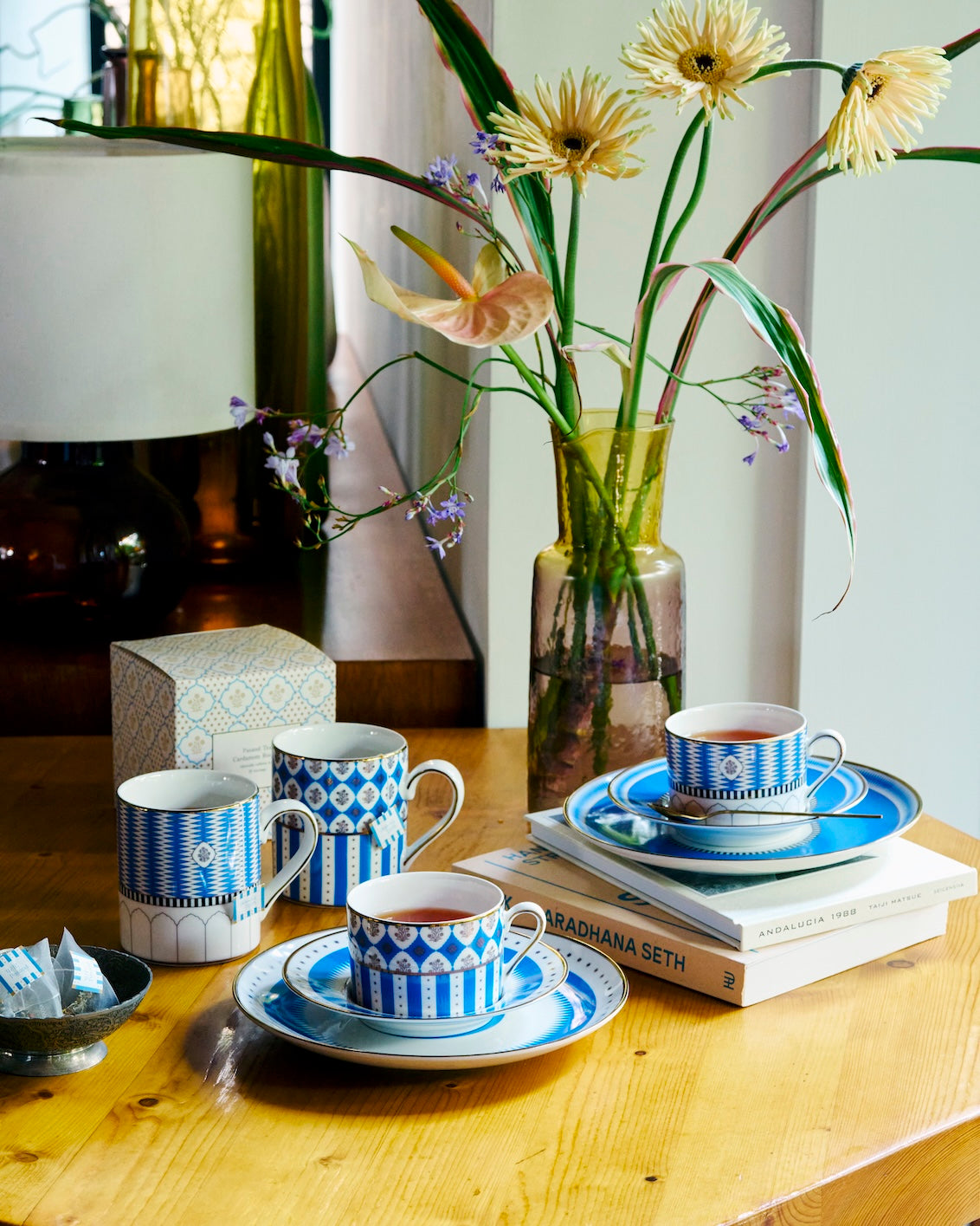 Eriko Kawakami × Pasand Home Kundan Stars Tea Mug