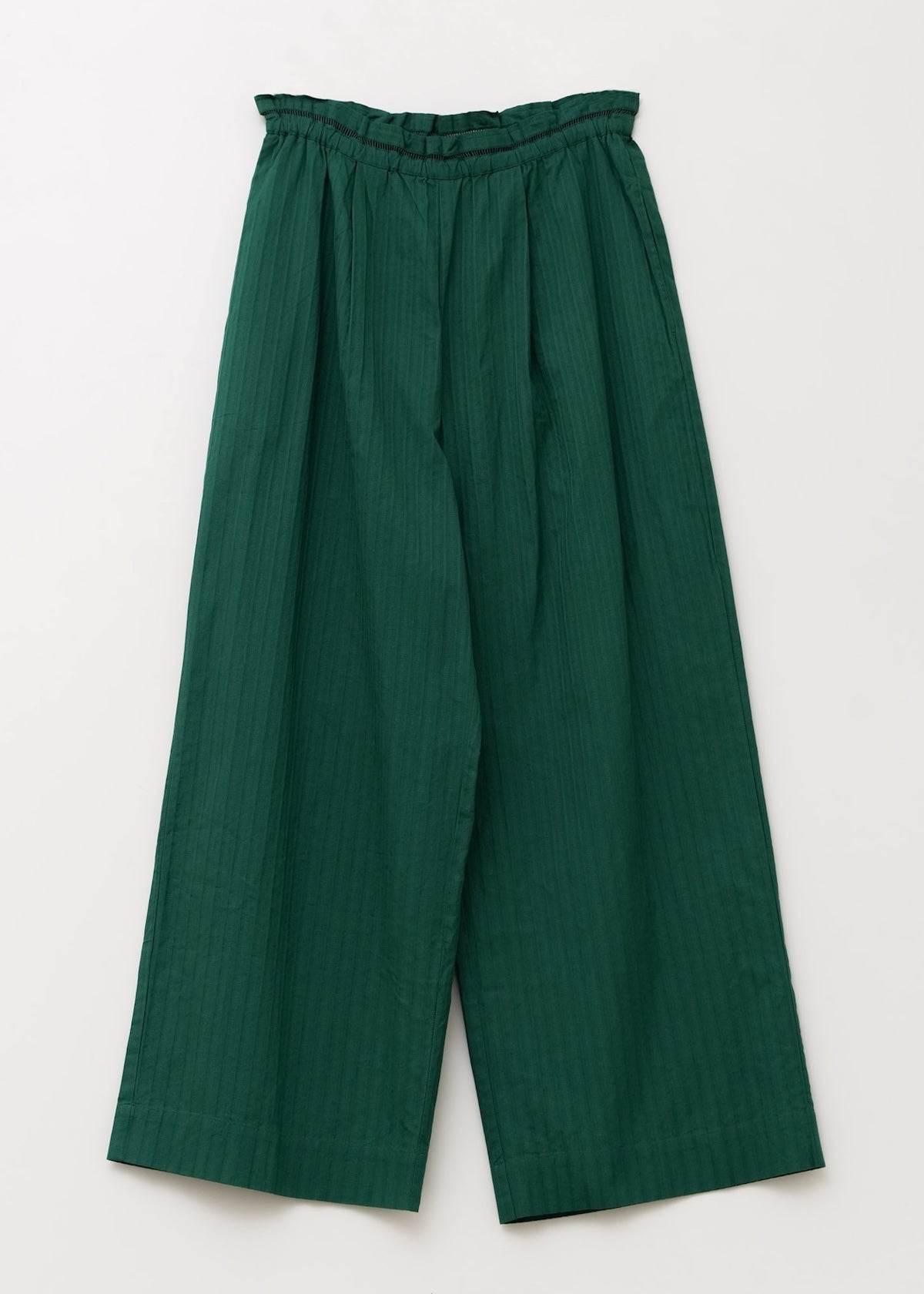 Cotton Stripe Jaquard Ladder Lace Pants