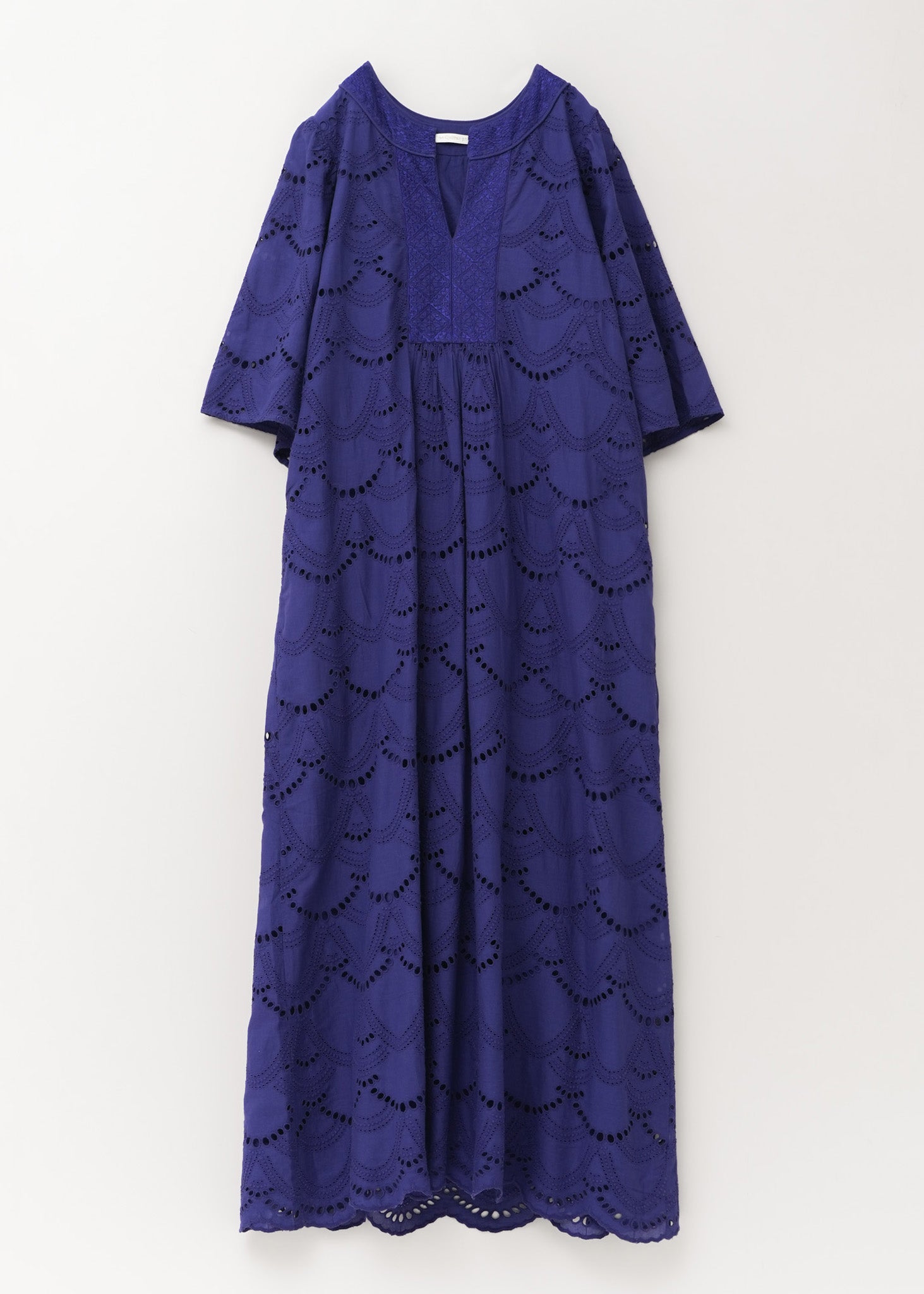 Cotton Voile Dot Hemla Dress