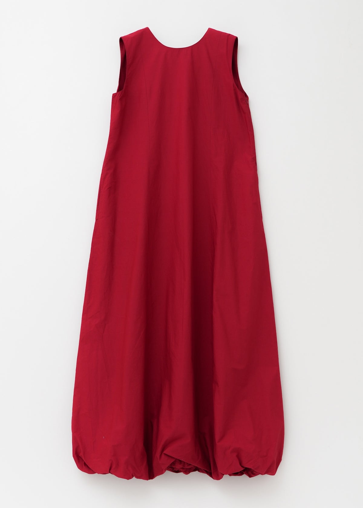 Poplin Solid Sleeveless Balloon Dress | Pasand by ne Quittez pas 