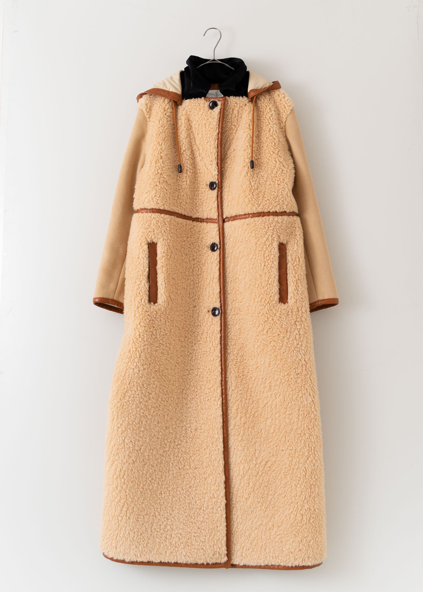 forte_forte Eco Fur Long Coat