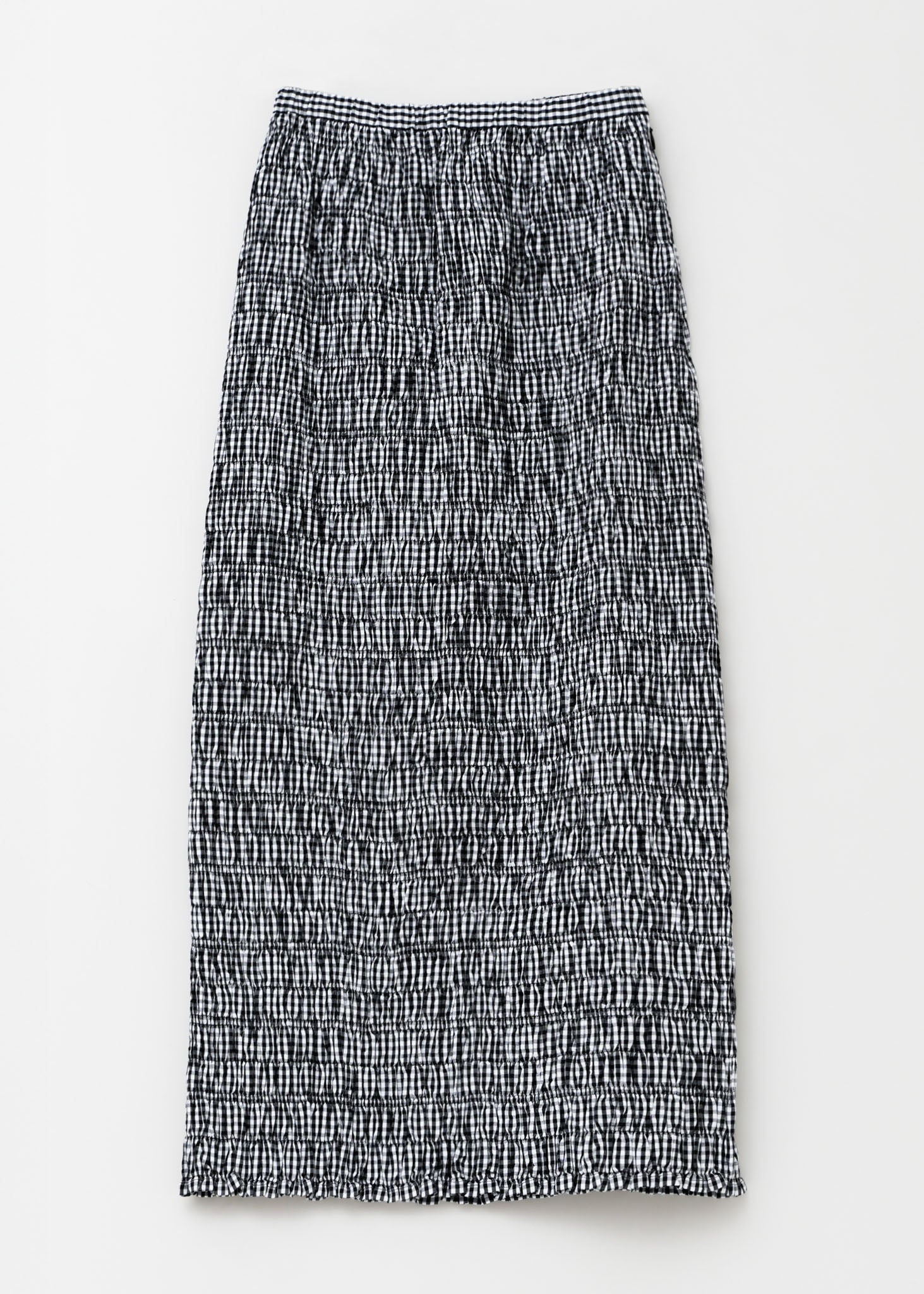 Poplin Shirring Skirt