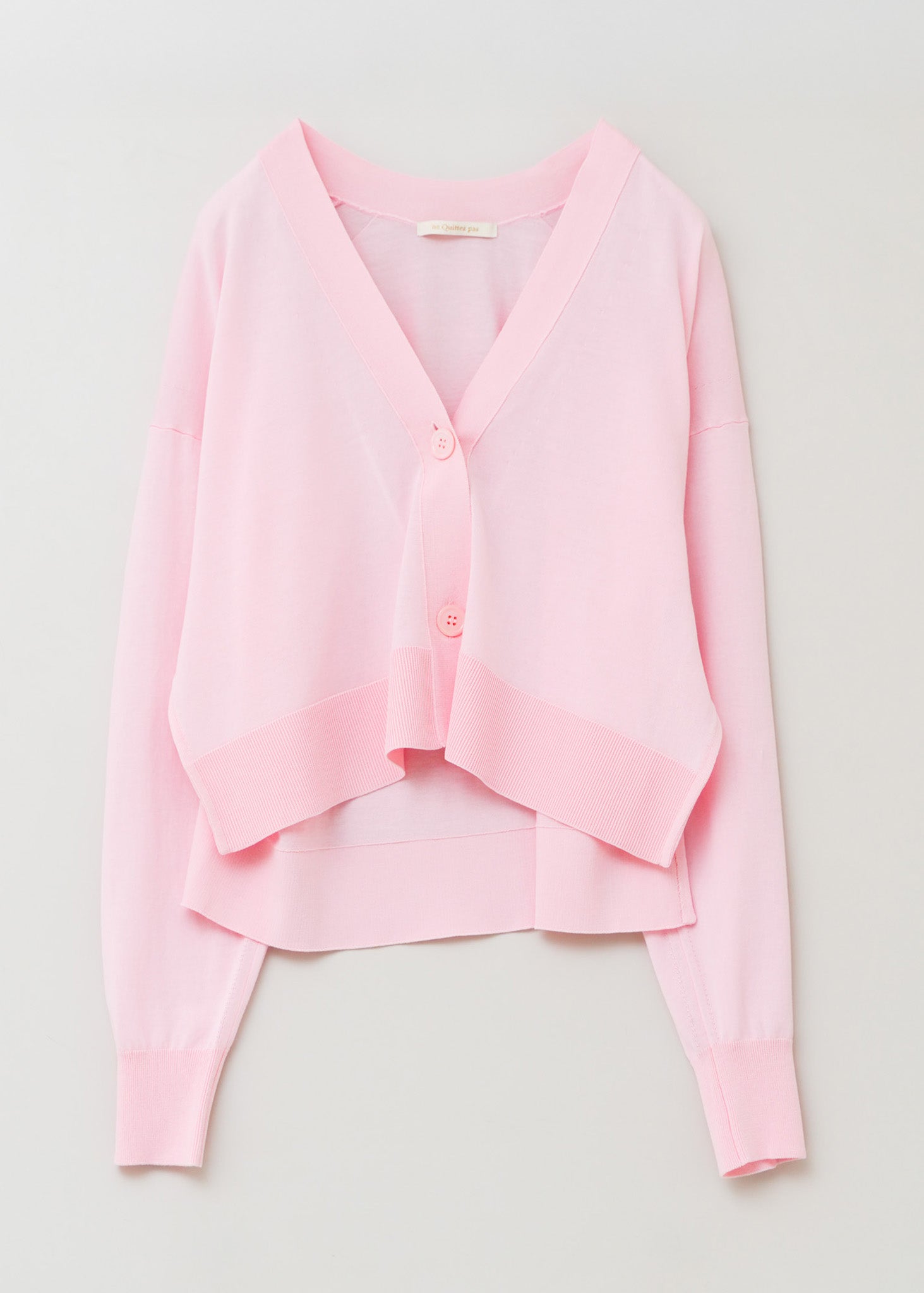 Ice Cotton Knit Cardigan