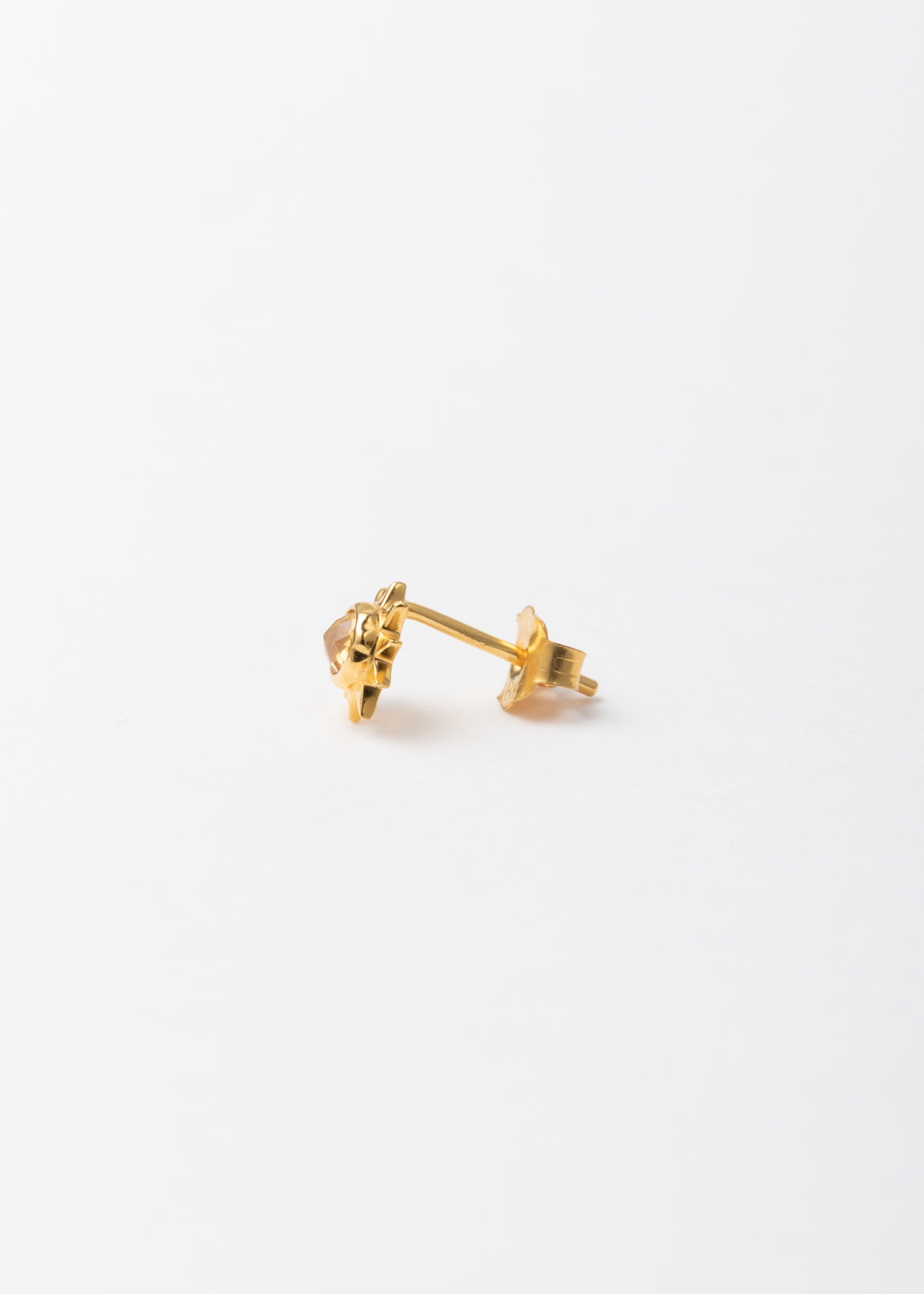 Sun Pierce With Citrine