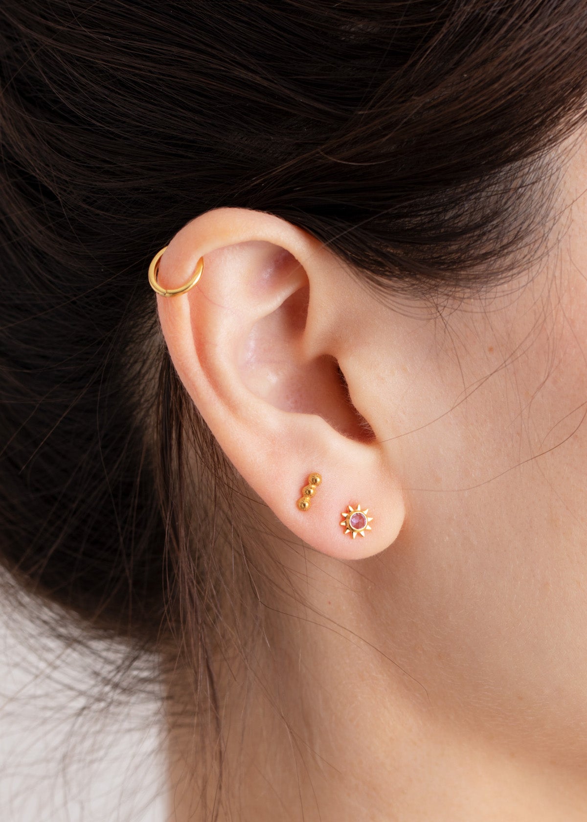 Sun Pierce With Tanzanite