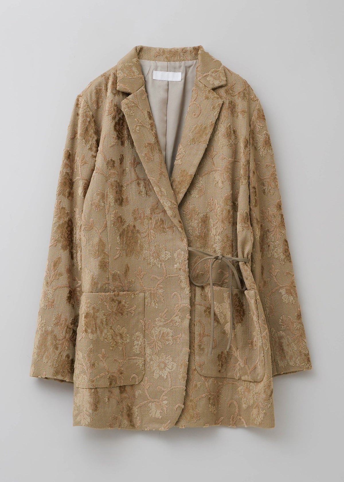Hériter Pile Jacquard Jacket | Pasand by ne Quittez pas | パサン 