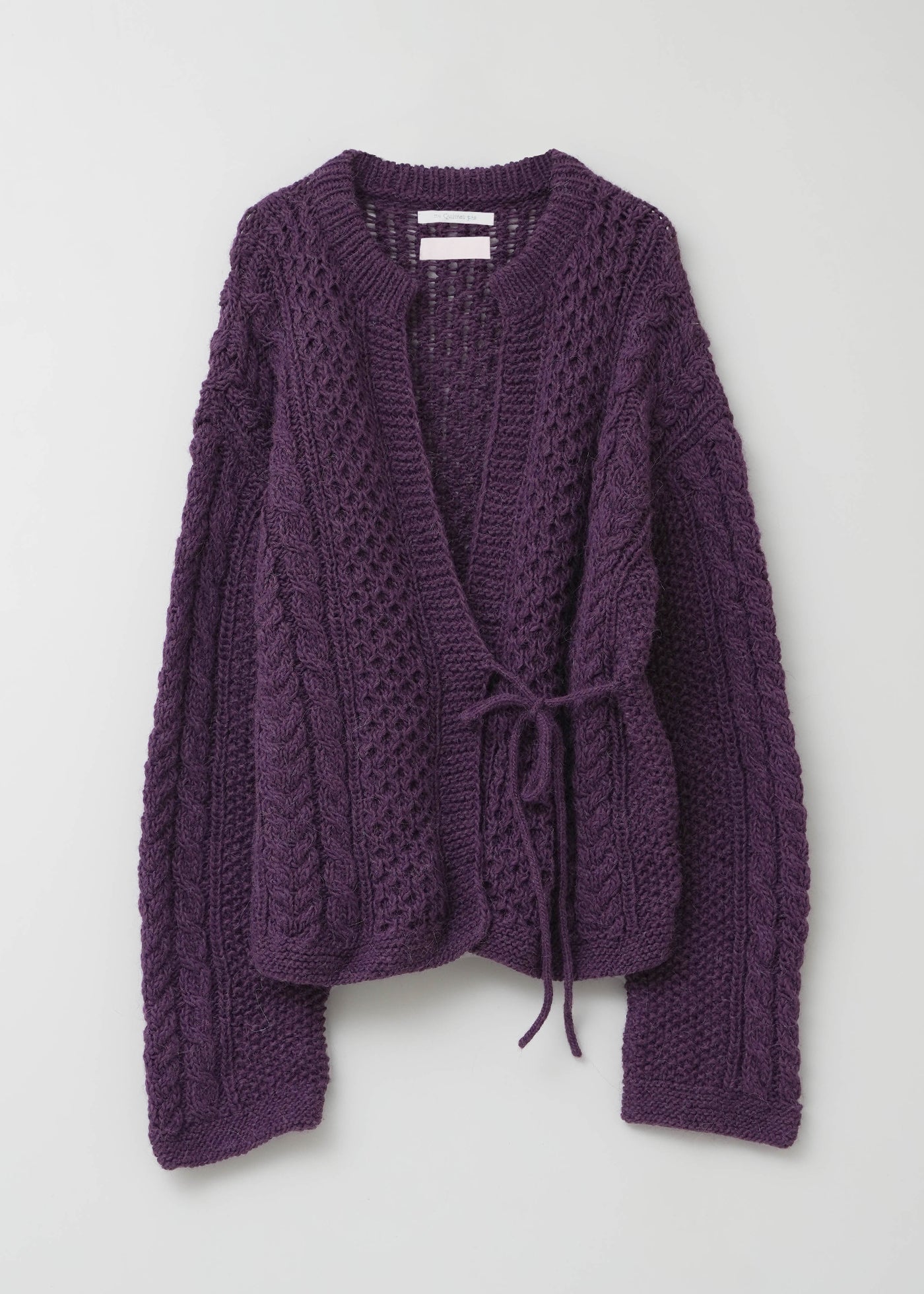 Hériter Hand Aran Cardigan