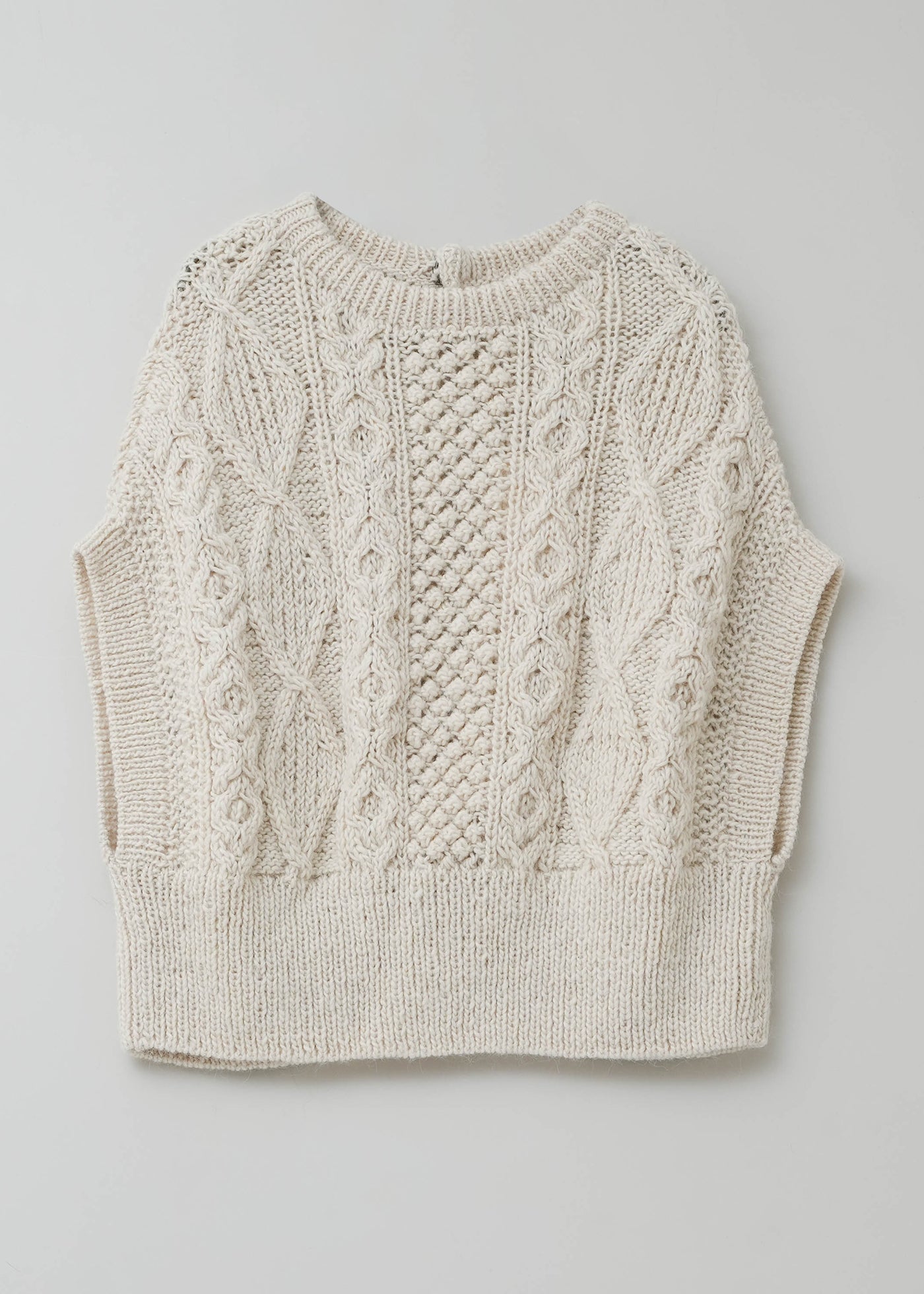 Hériter Hand Aran Vest