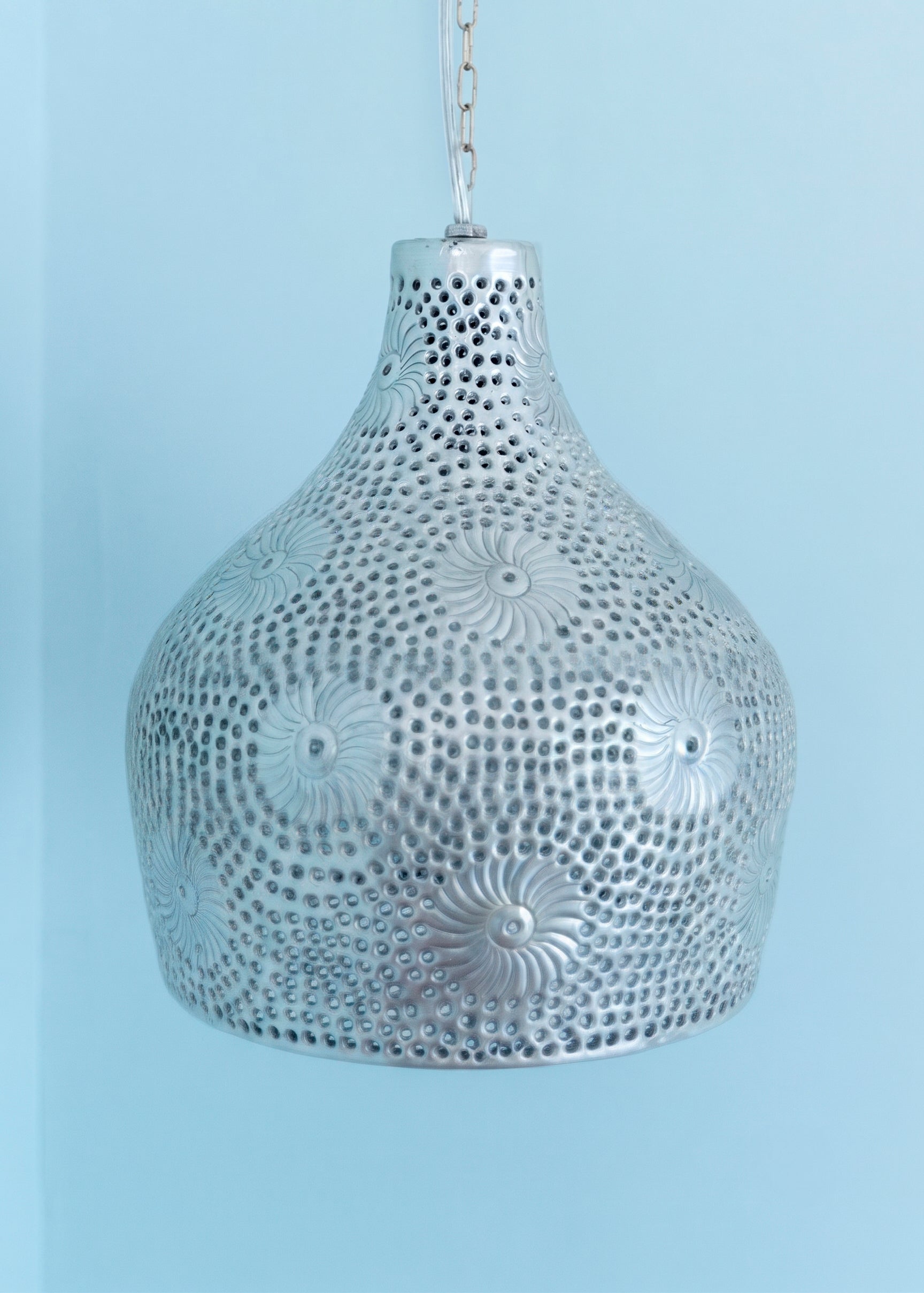Aluminum Hanging Lamp Cutwork-Small-