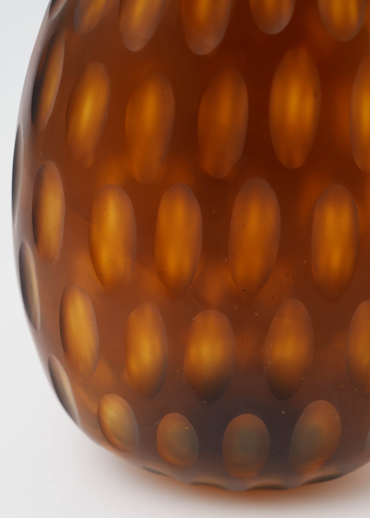 Hand Made Glass Flower Vase Dot