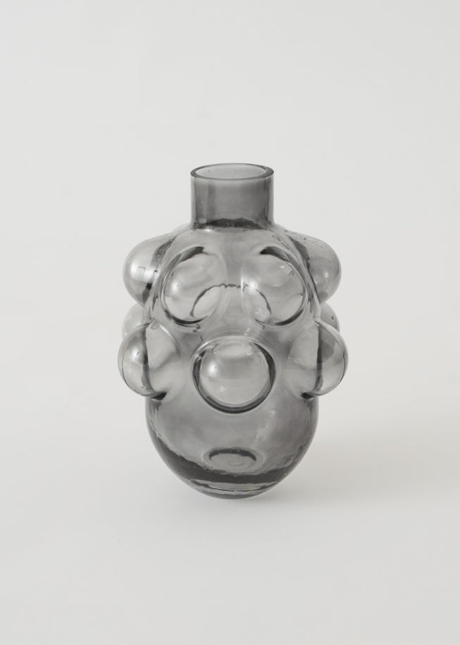 Flower Vase Pomelo Blue Grey