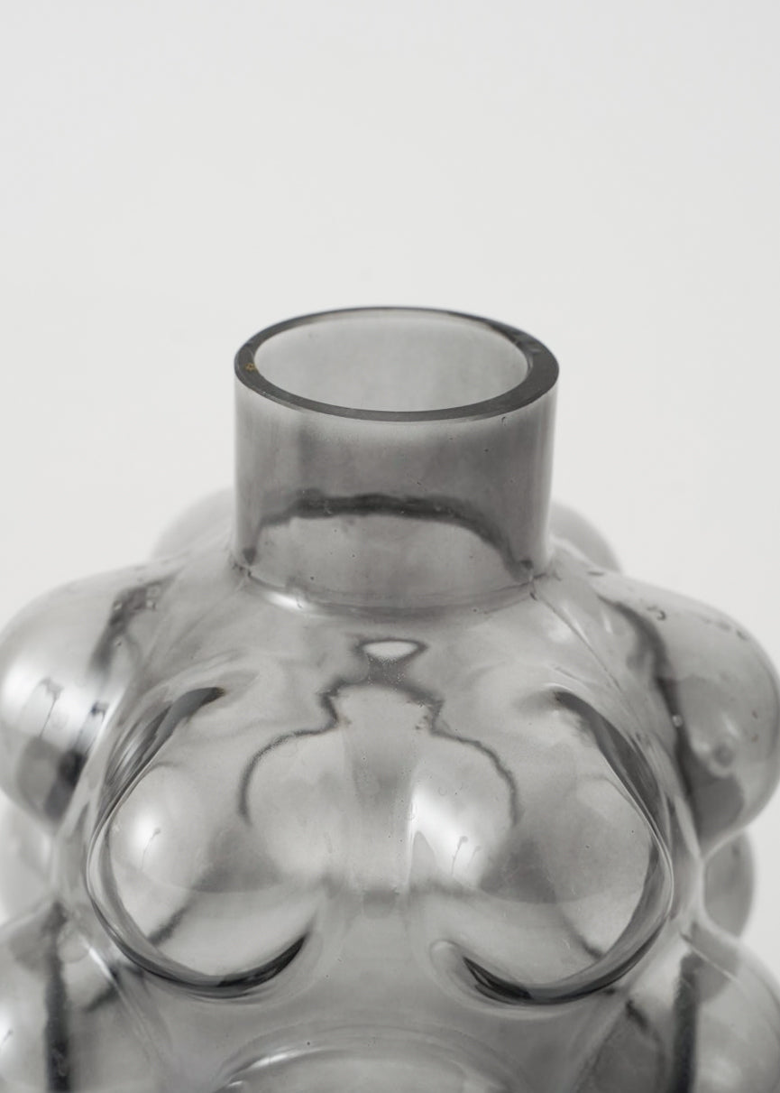 Flower Vase Pomelo Blue Grey