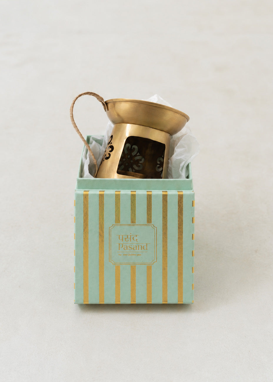 Brass Oil Burner