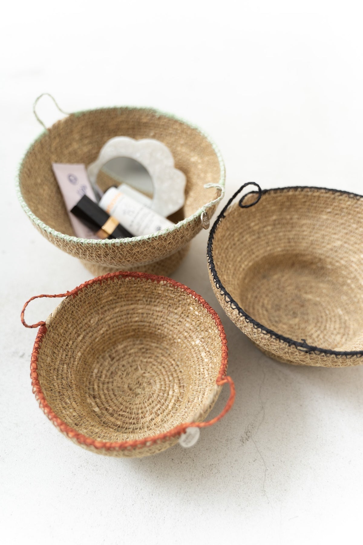 3 Baskets with Handle