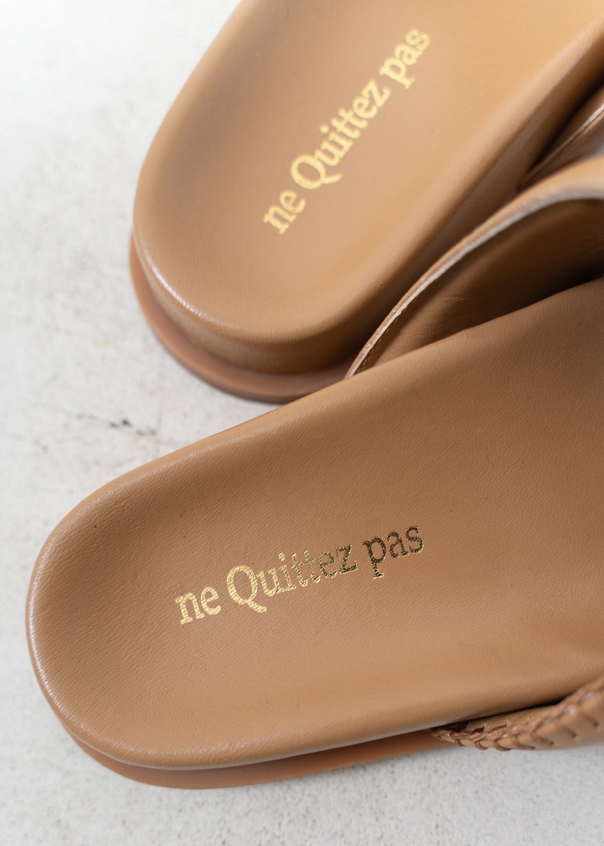 Leather Cross Sandal