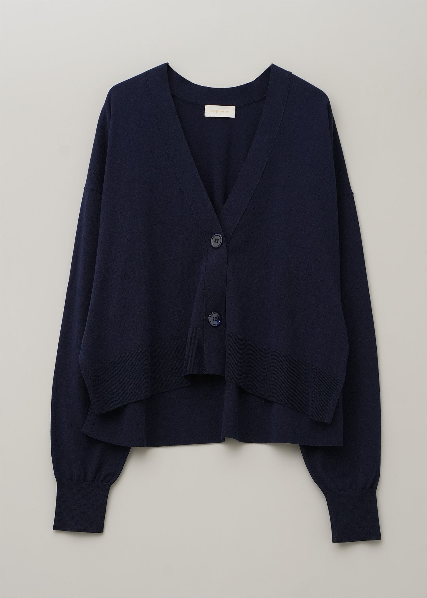 Ice Cotton Knit Cardigan