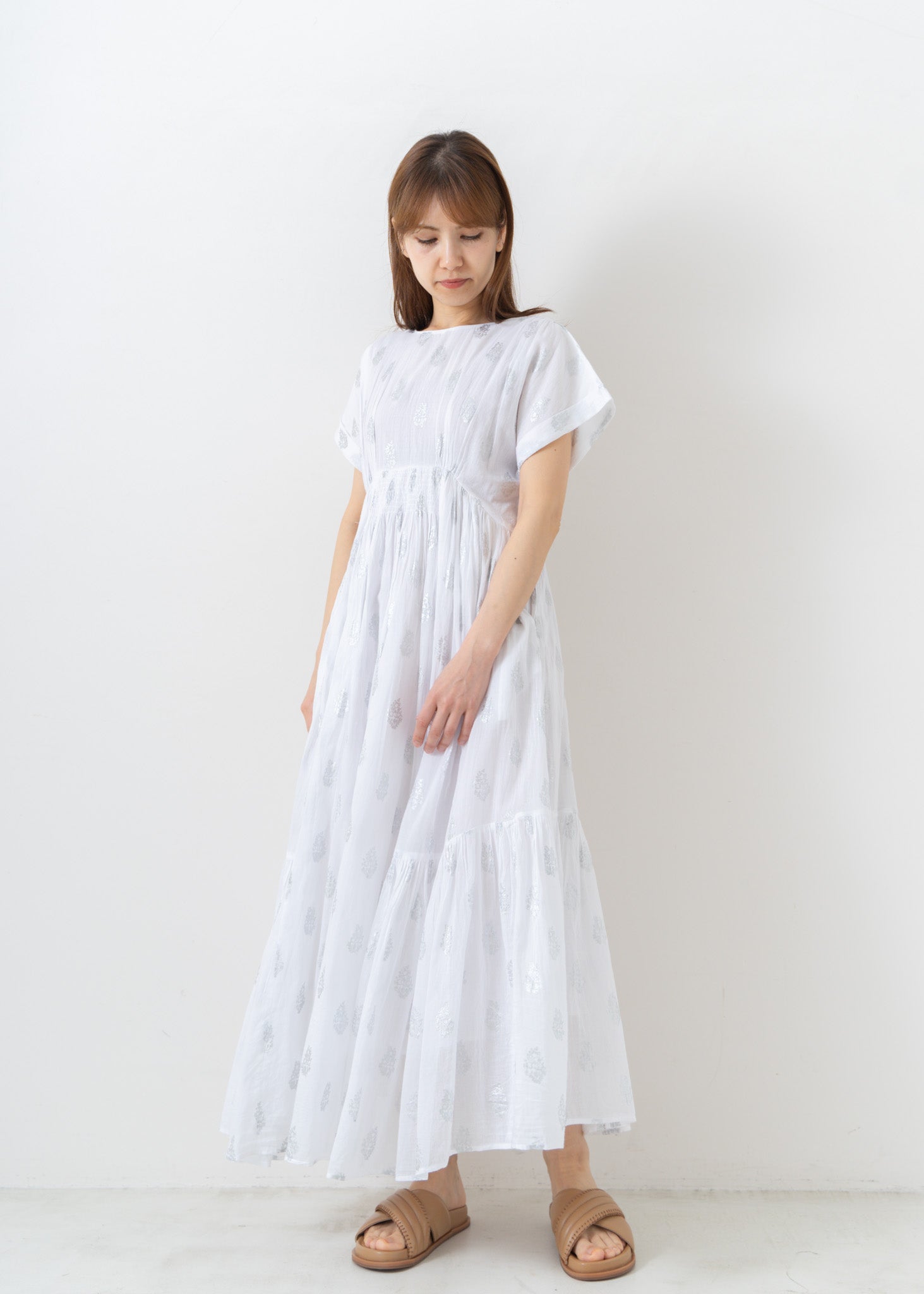 Leather Cross Sandal