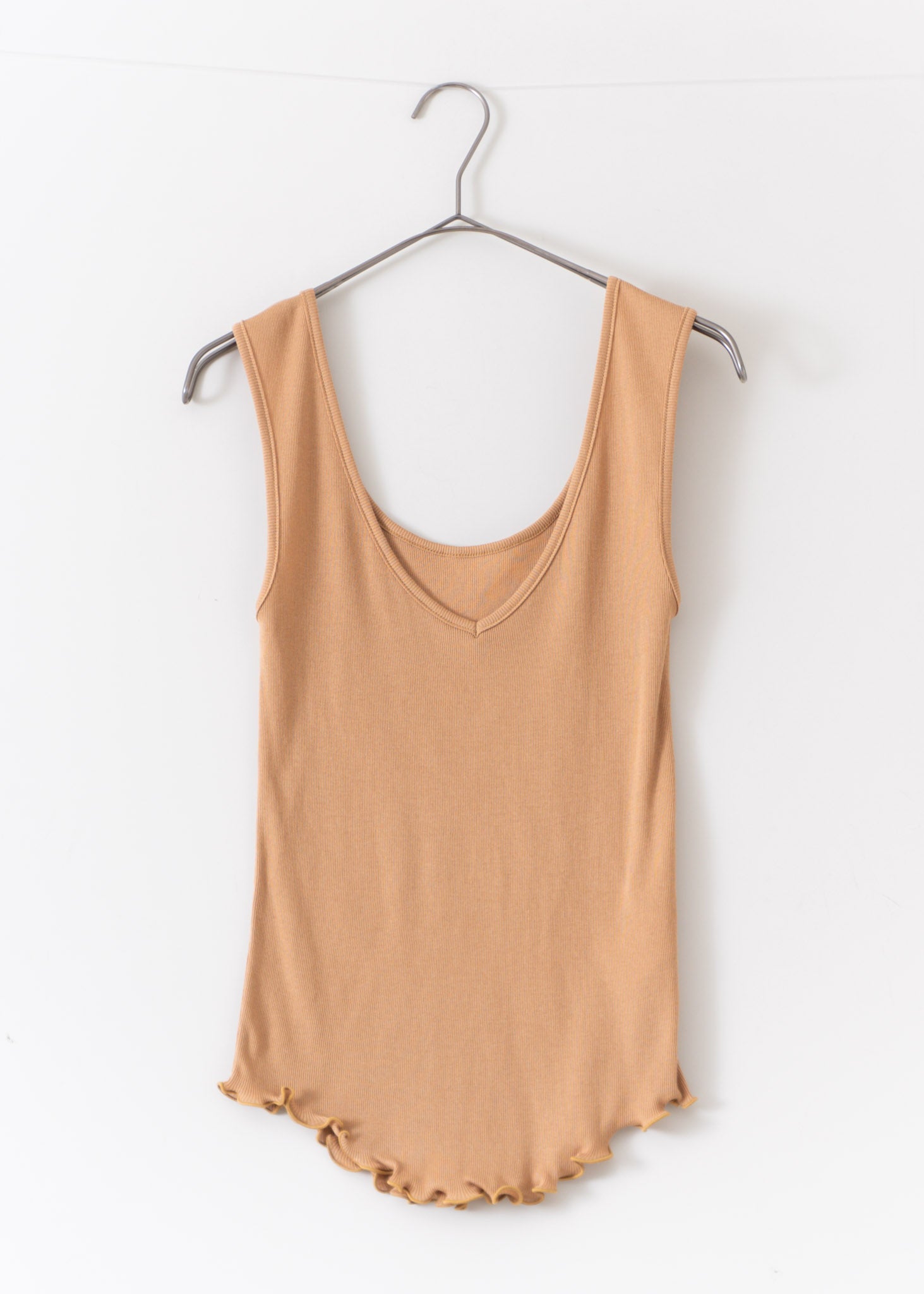 Leqrotti Soft Random Rib Tank Top