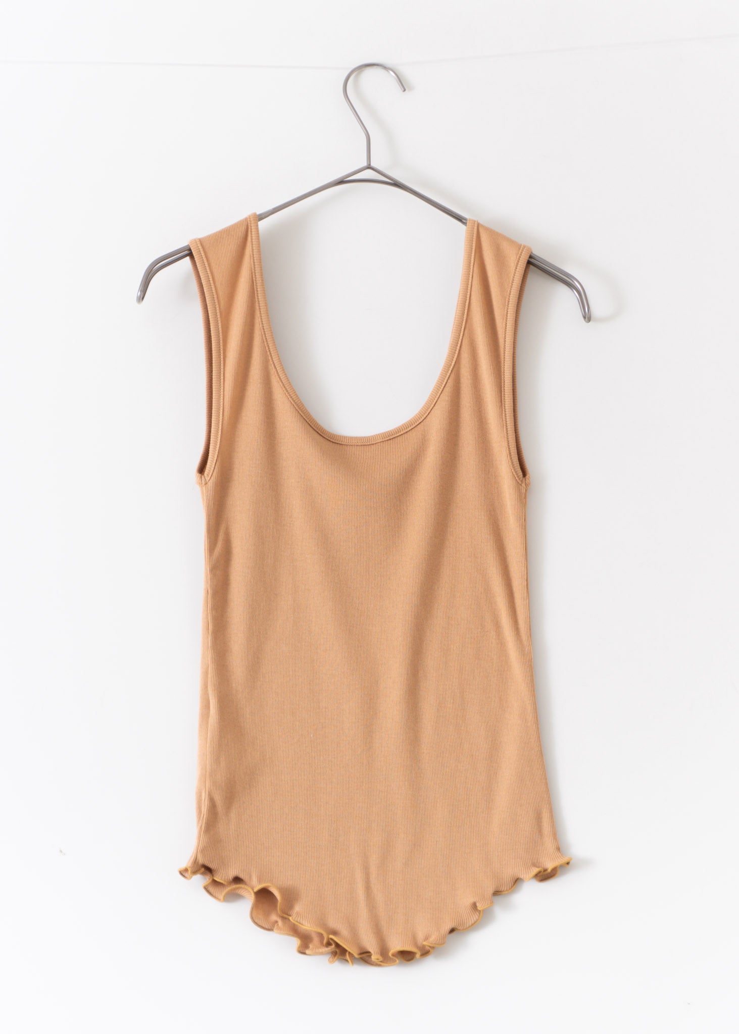 Leqrotti Soft Random Rib Tank Top