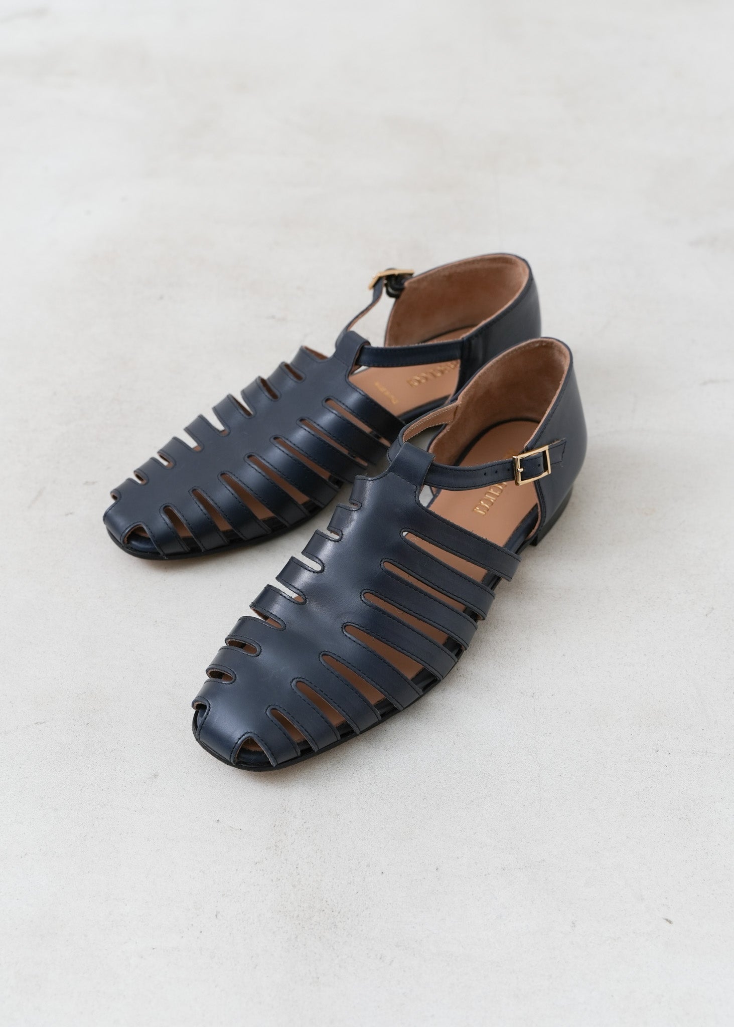 Pascucci Leather Ankle Strap Sandal