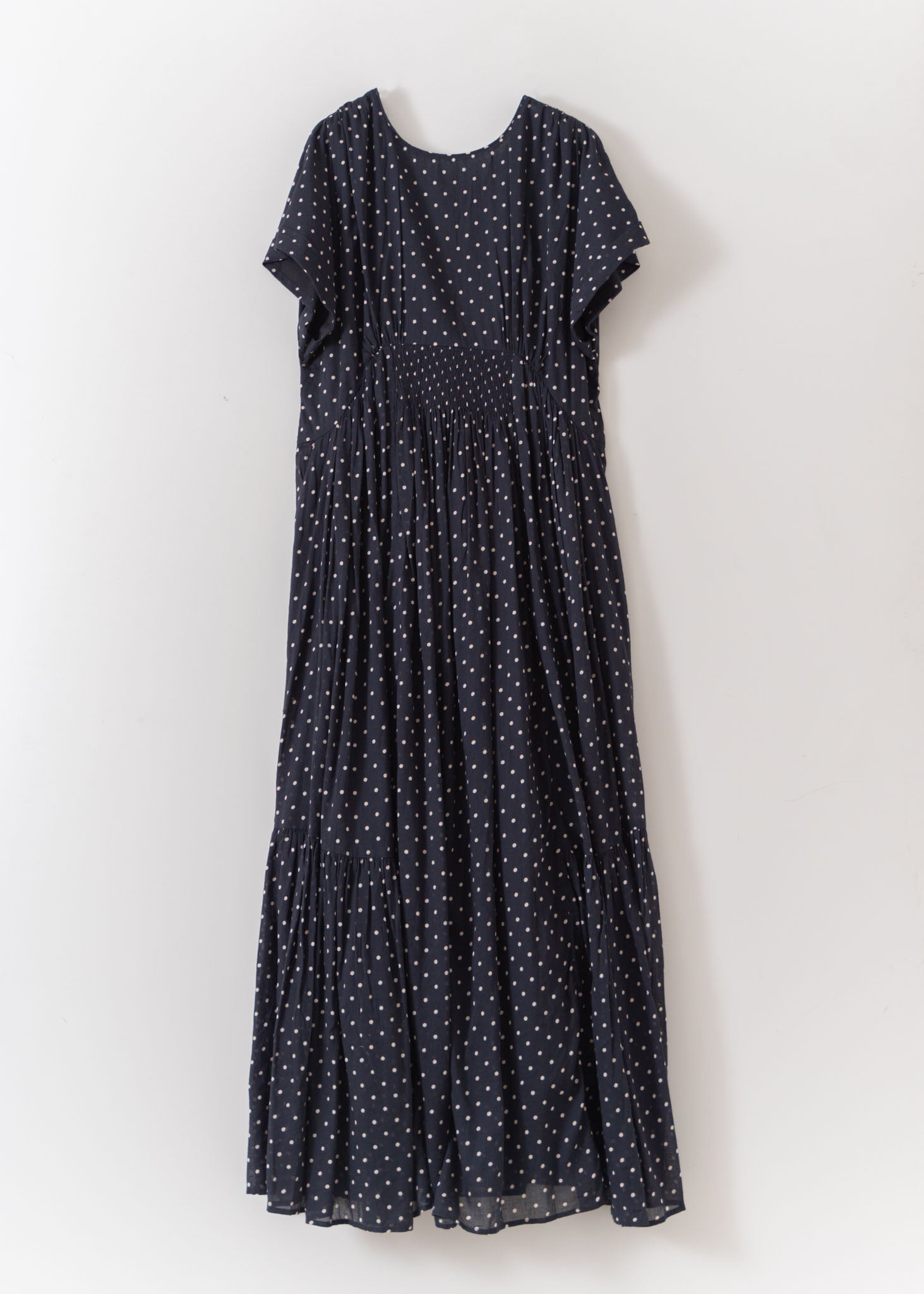 Cotton Voile Dot Print Sleeveless Dress | Pasand by ne Quittez pas 