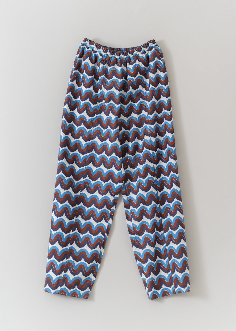 Cotton Twill Wide Pants