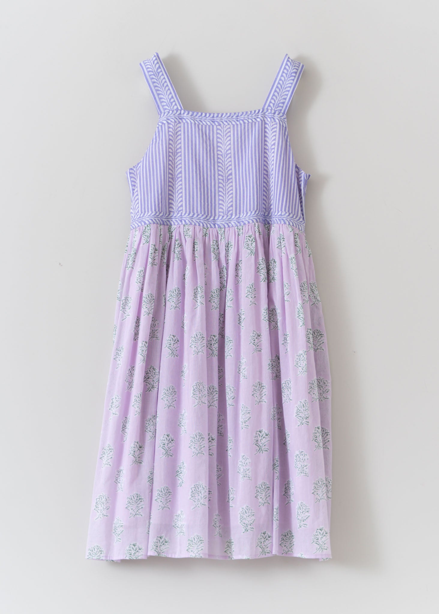 Lotus Combi Print Kids Dress