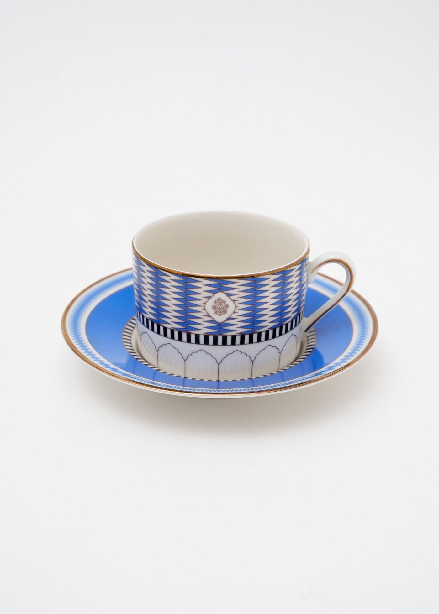 Eriko Kawakami × Pasand Home Blue City Cup & Saucer