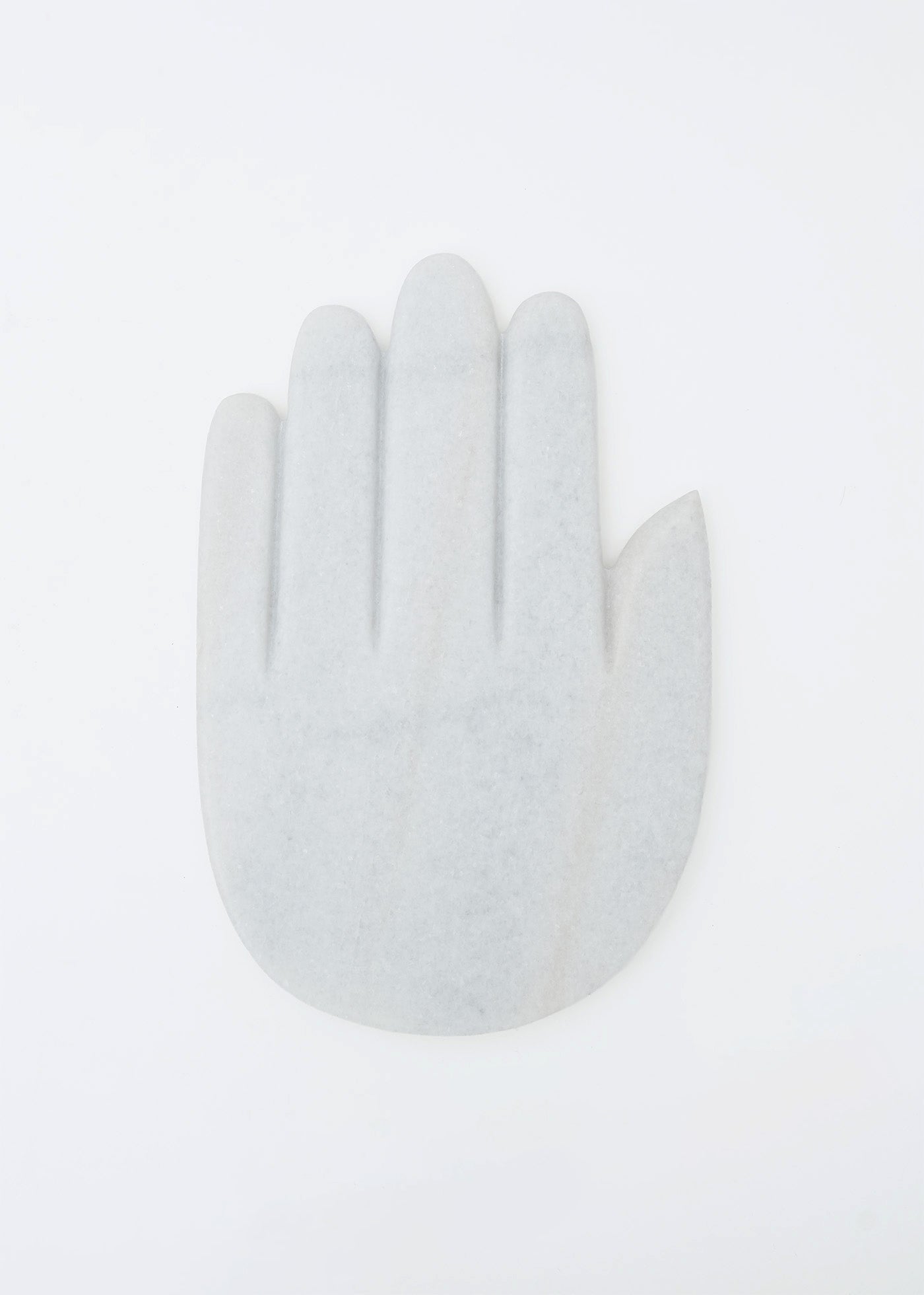 White Marble Stone Hand